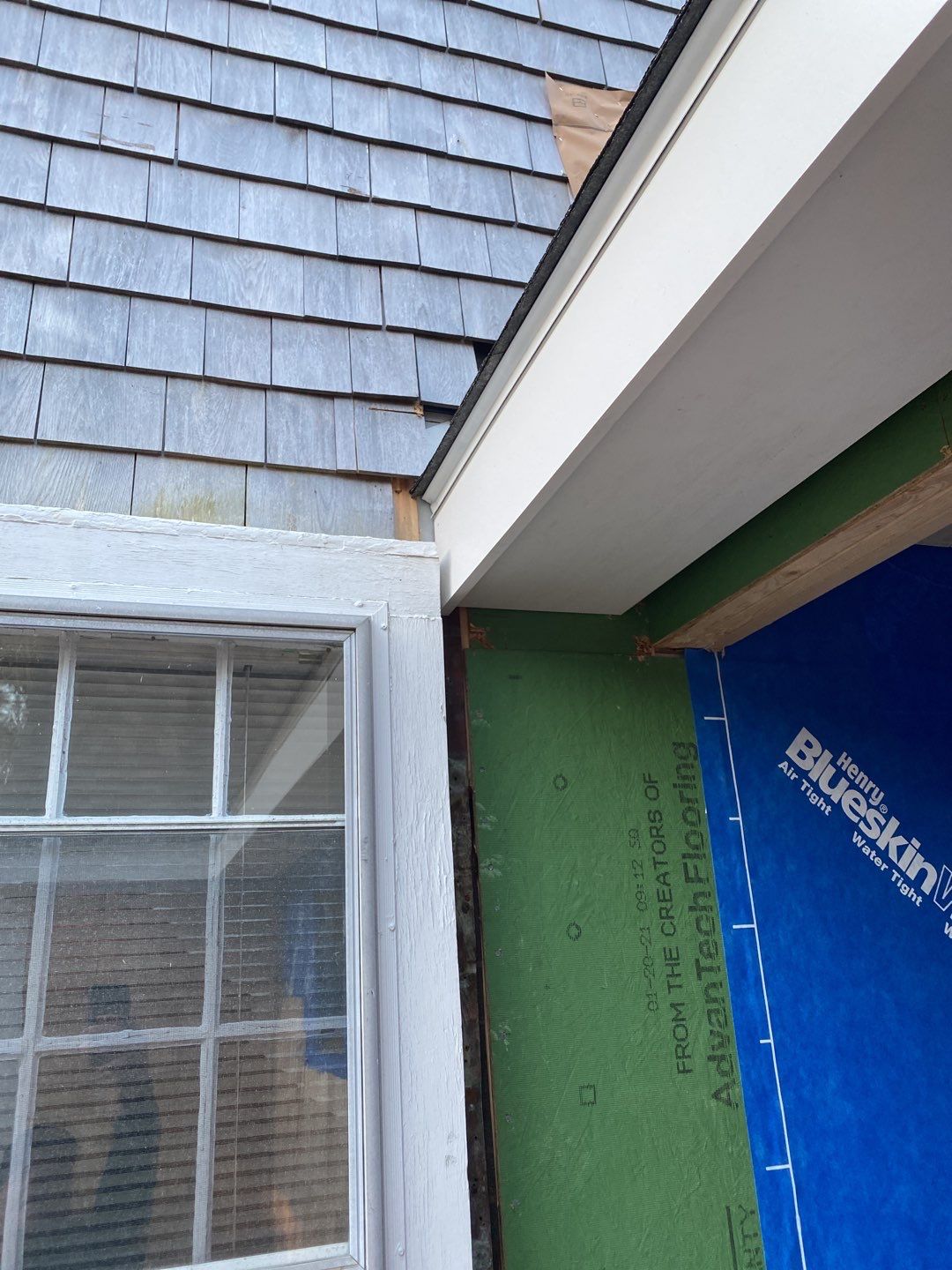 Fiberglass Gutter Installation in Falmouth, MA by Gutter Pro by Gutter Pro Enterprises