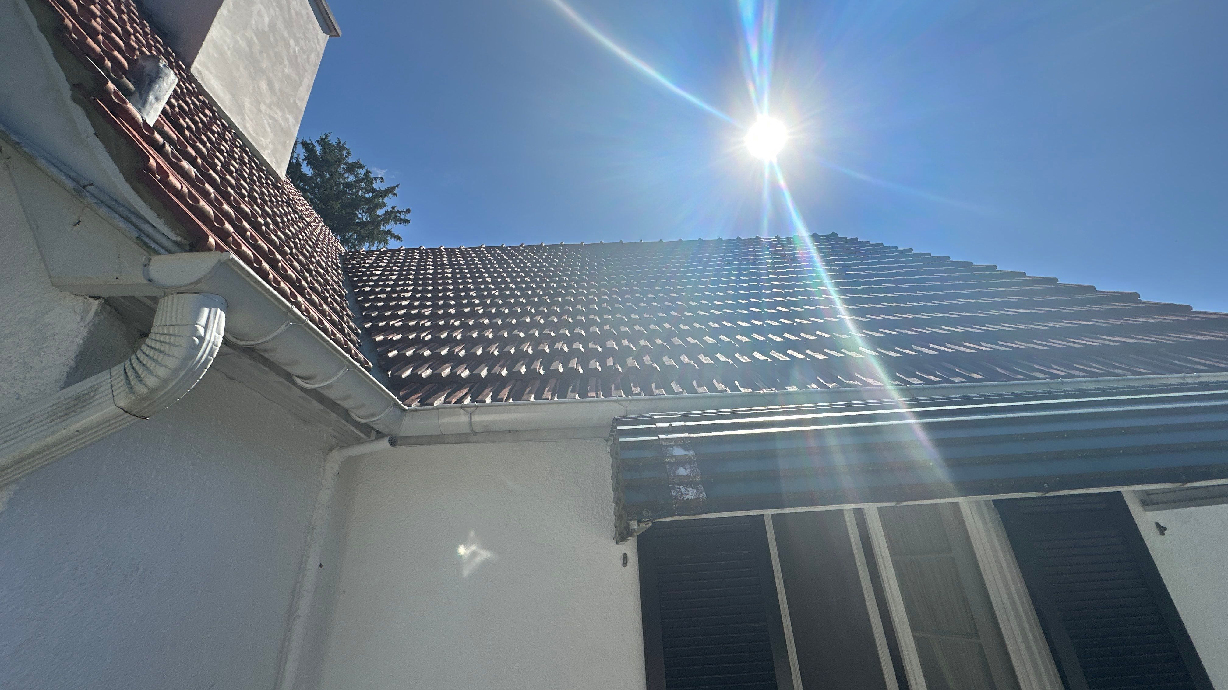 Stucco House Washing and Concrete Balcony Cleaning in Baltimore by Baltimore Pressure Washers Inc.