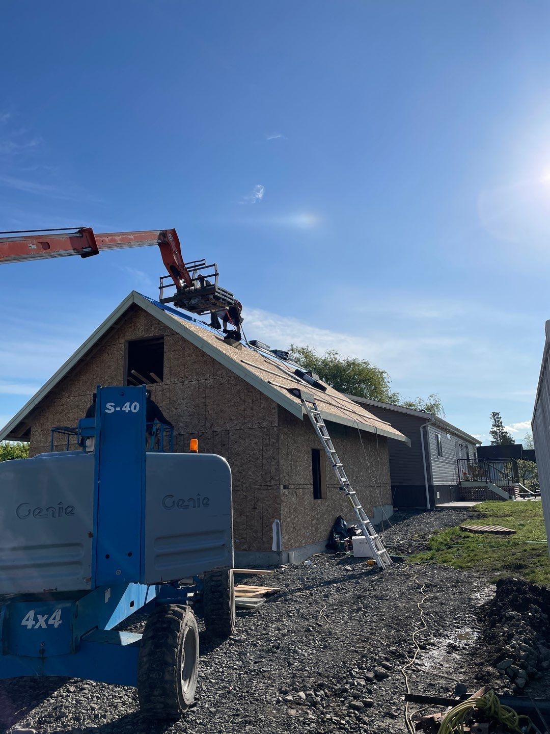 Residential Roofing Installation using IKO Weatherwood shingle by Top Notch Roofing Inc