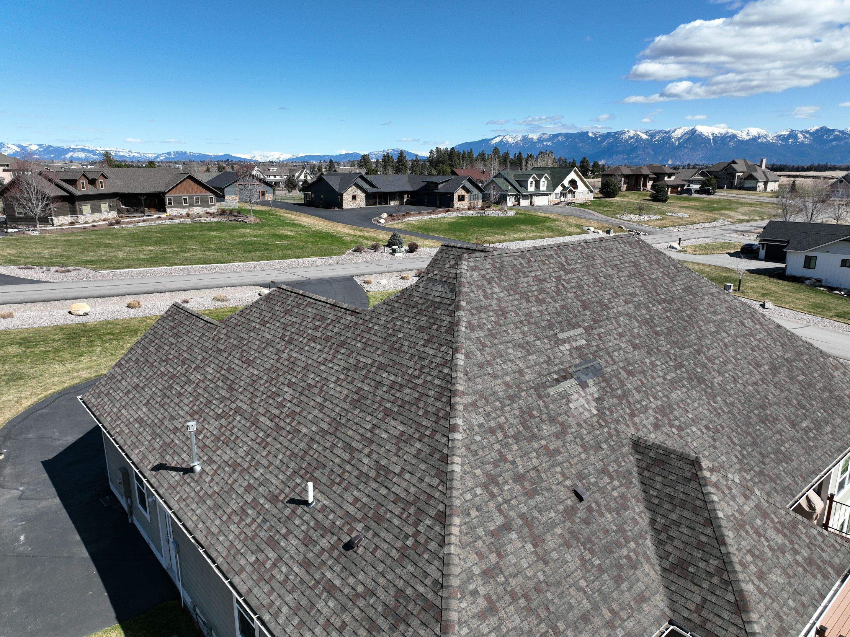 GAF Timberline HDZ - Weathered Wood by Montana Roofing Solutions