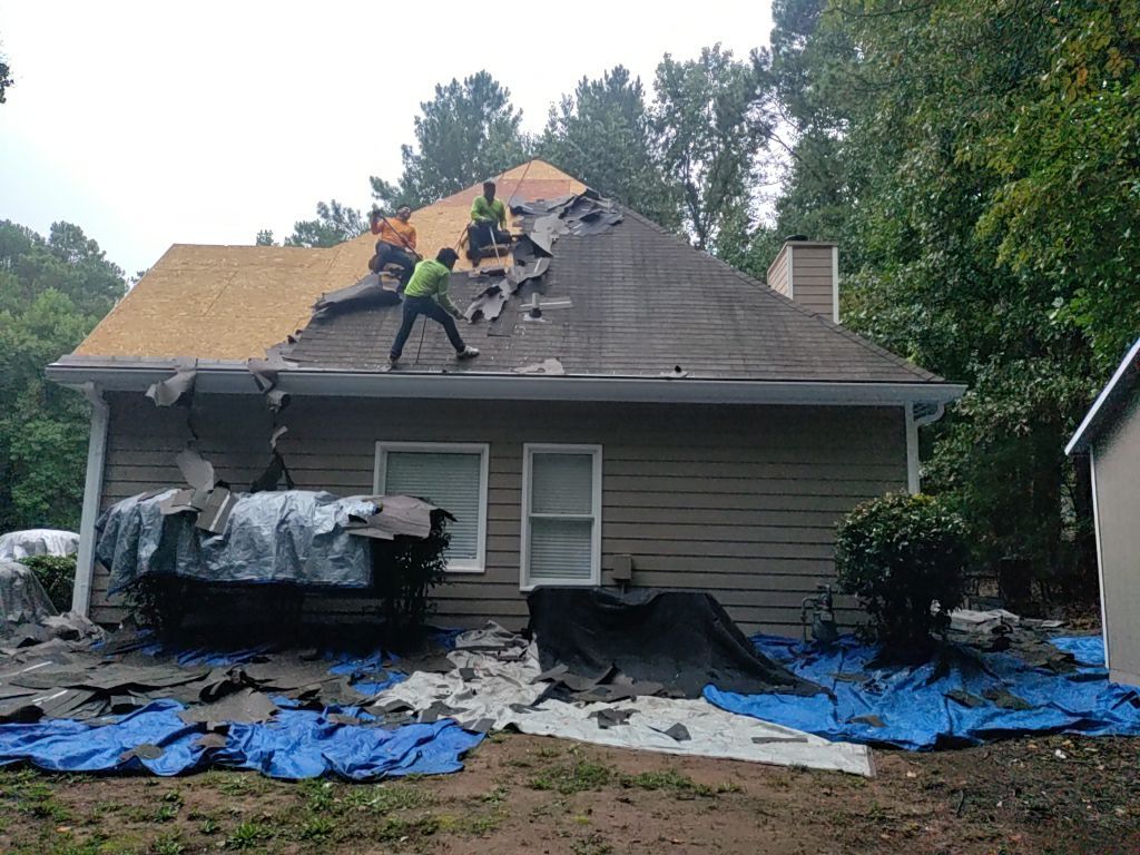Residential Roofing Installation using Owens Corning by Inspector Roofing and Restoration