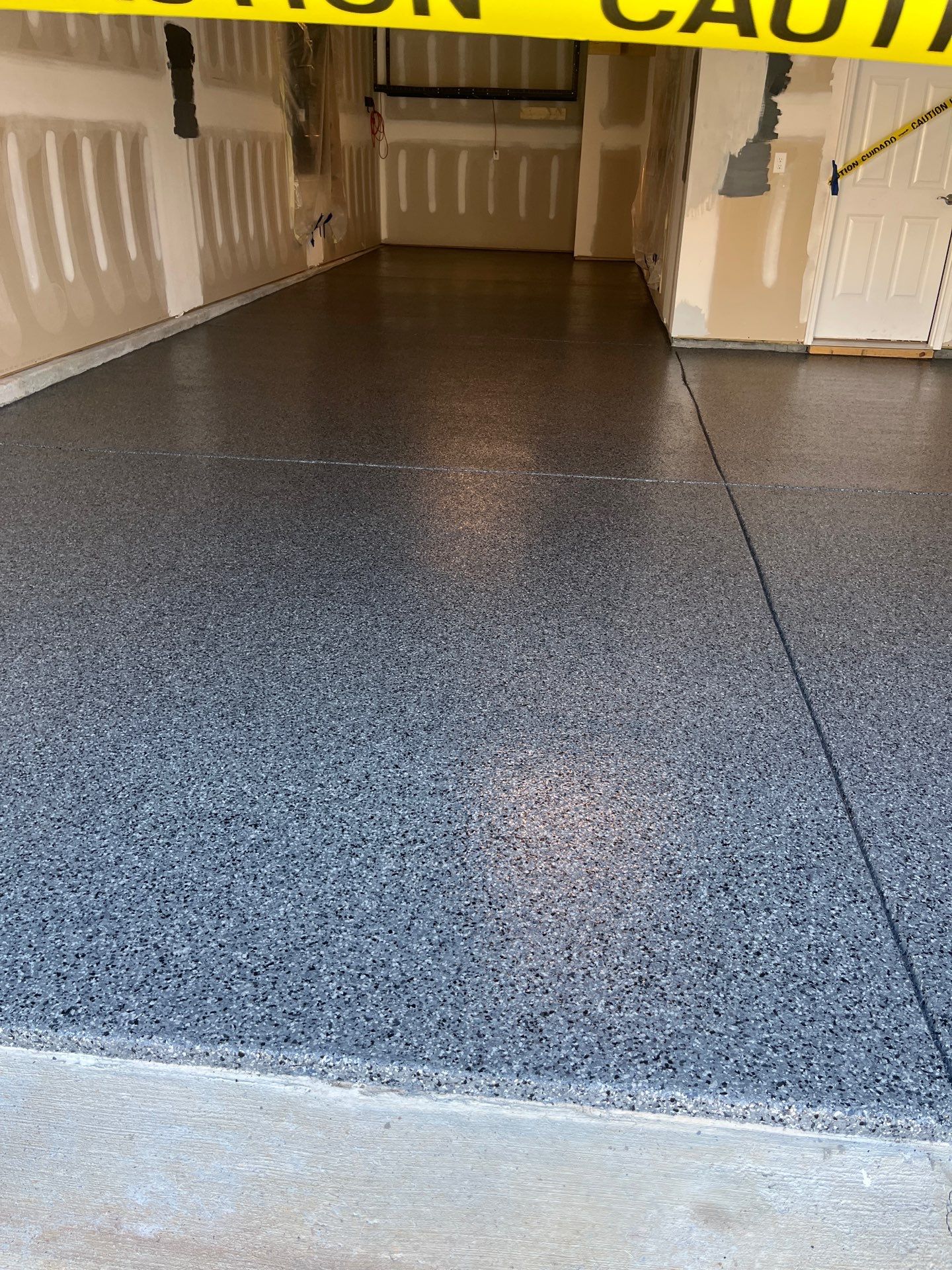 Garage Floor Coating using Nightfall by My Garage Floor Guys