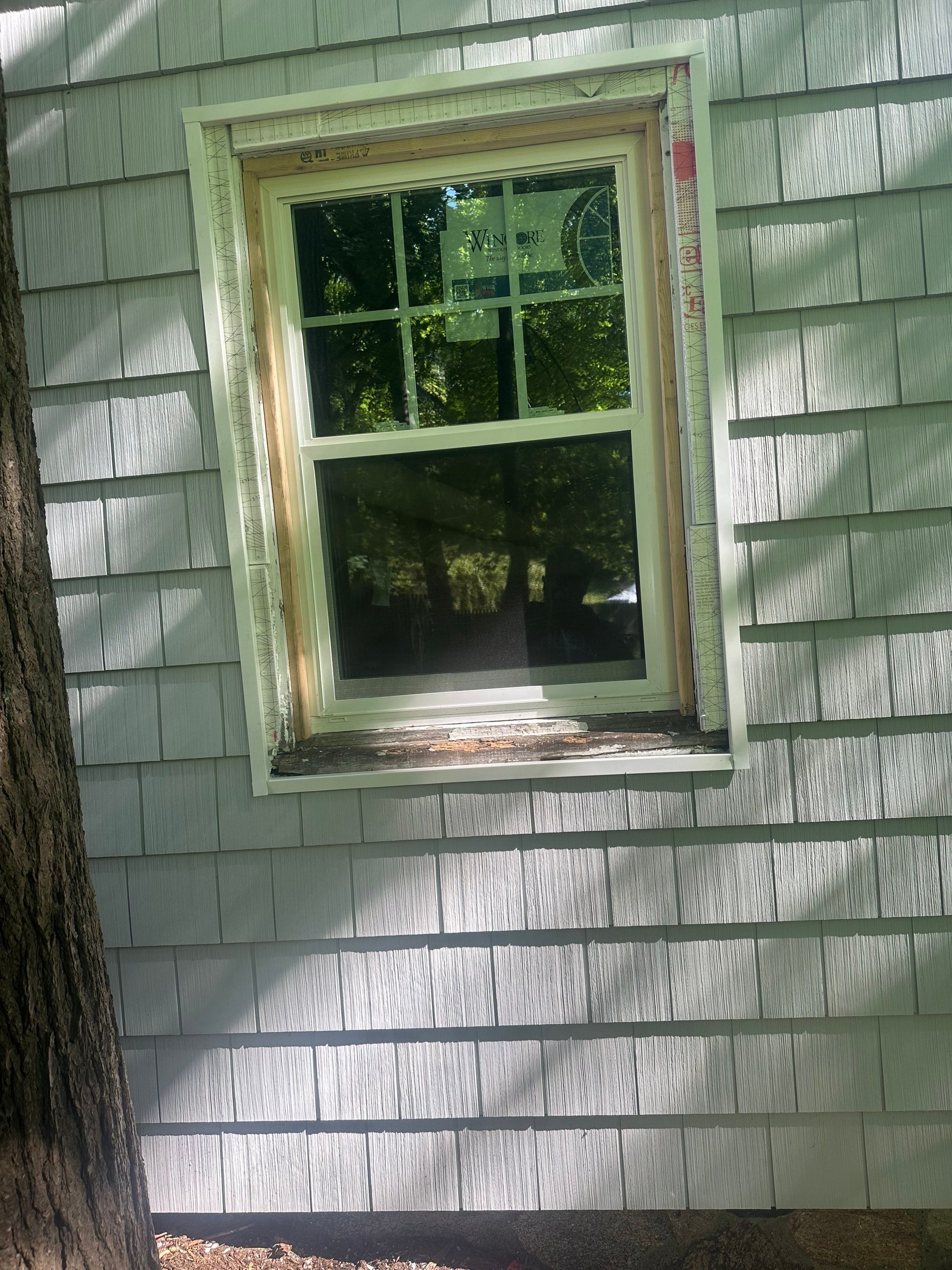 Siding Installation using Certainteed Cedar Impressions Sterling Gray by A Plus Exterior