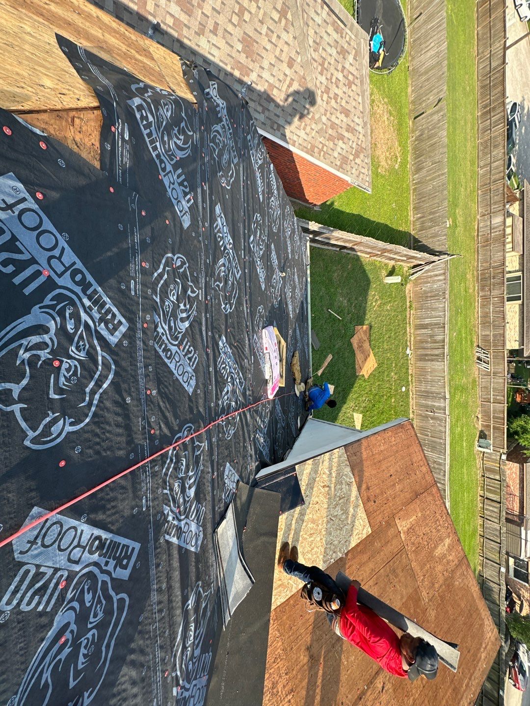 Residential Roofing Installation using Owen's Corning Duration (Lifetime) Shingles by Roof Repair Company