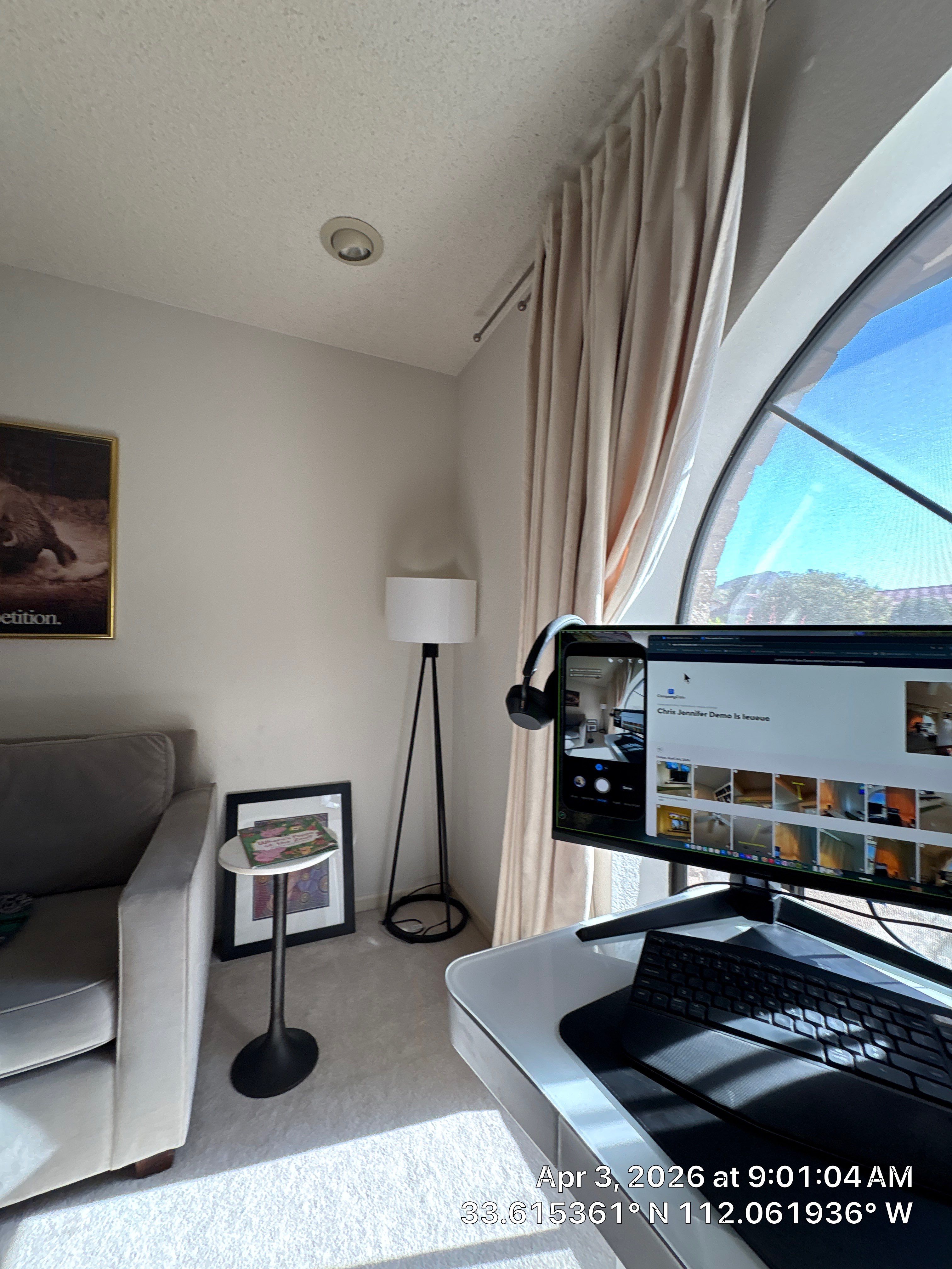 Phoenix Home Office & Entertainment Area Remodel by CompanyCam Sales Demo