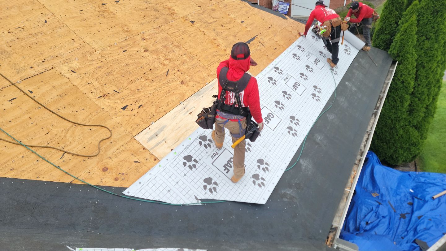 Gaf Architectural Roof Installation by Teflon Roofing