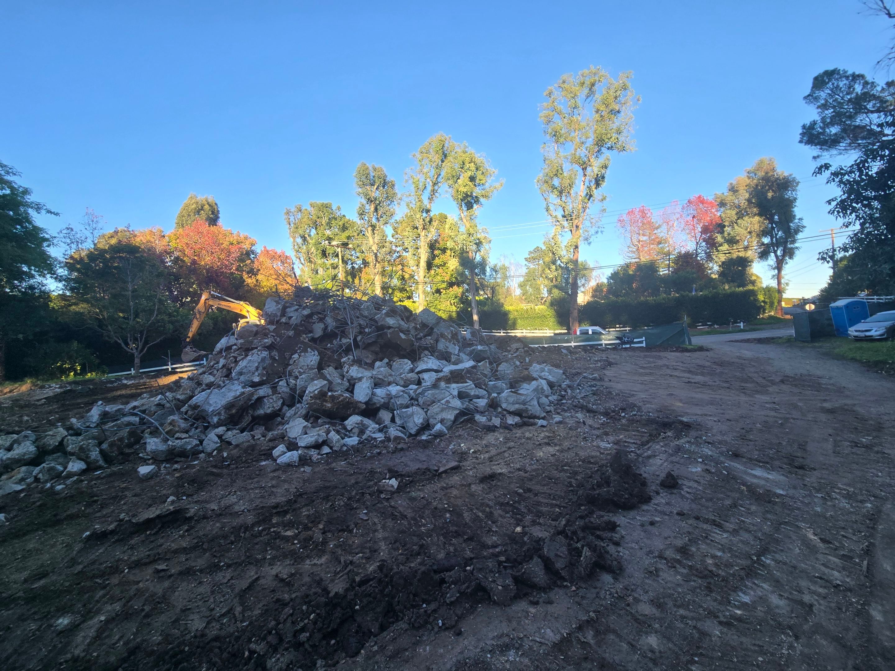 Rolling Hills- Full building Demolition by Ramirez Demolition Services Inc