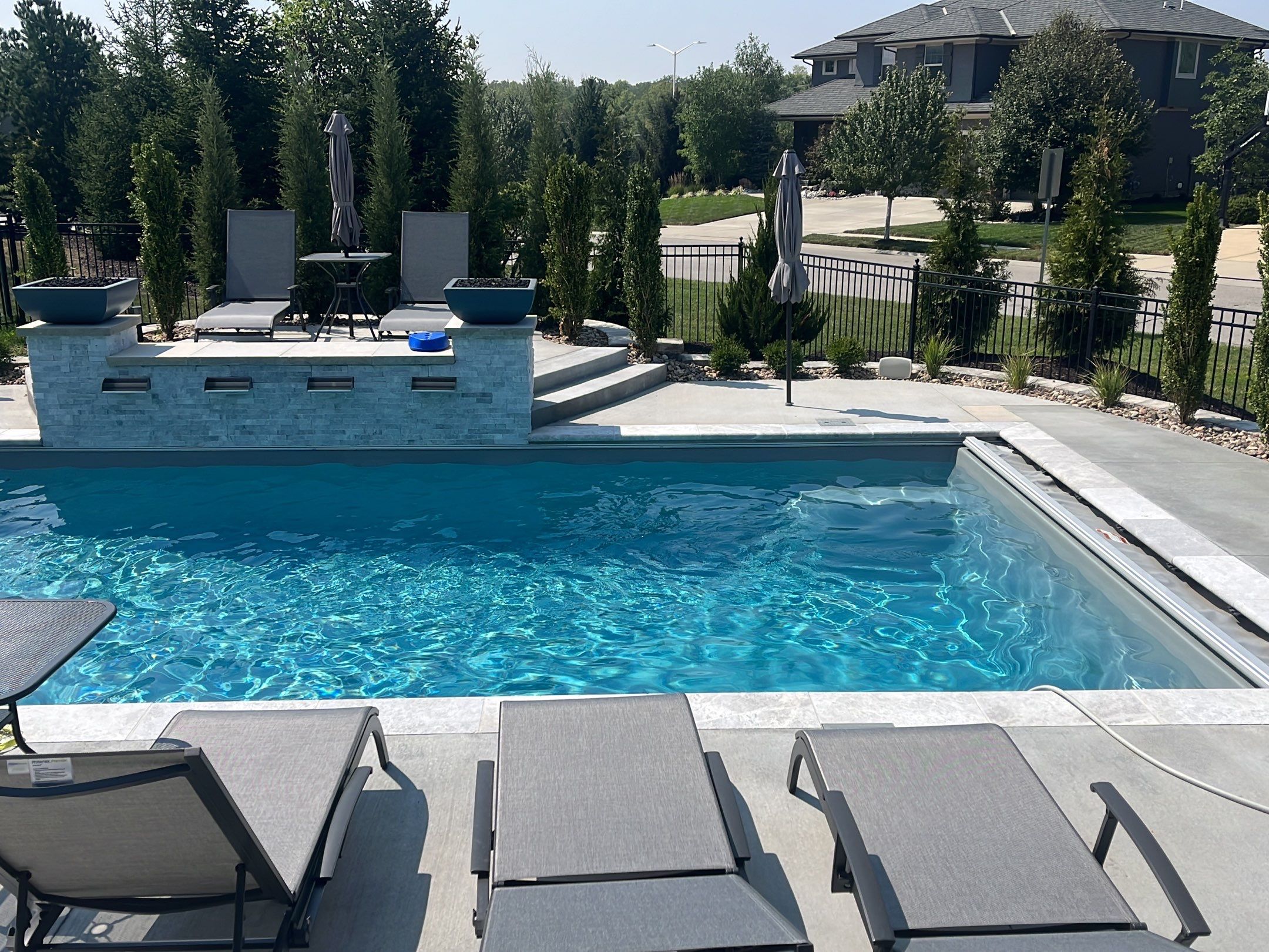 New Pool Overlay - Overland Park, KS by Big Red Decorative Concrete, LLC