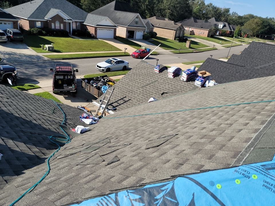 Residential Roofing Installation using Roof Replacement by American Roofing & Construction LLC