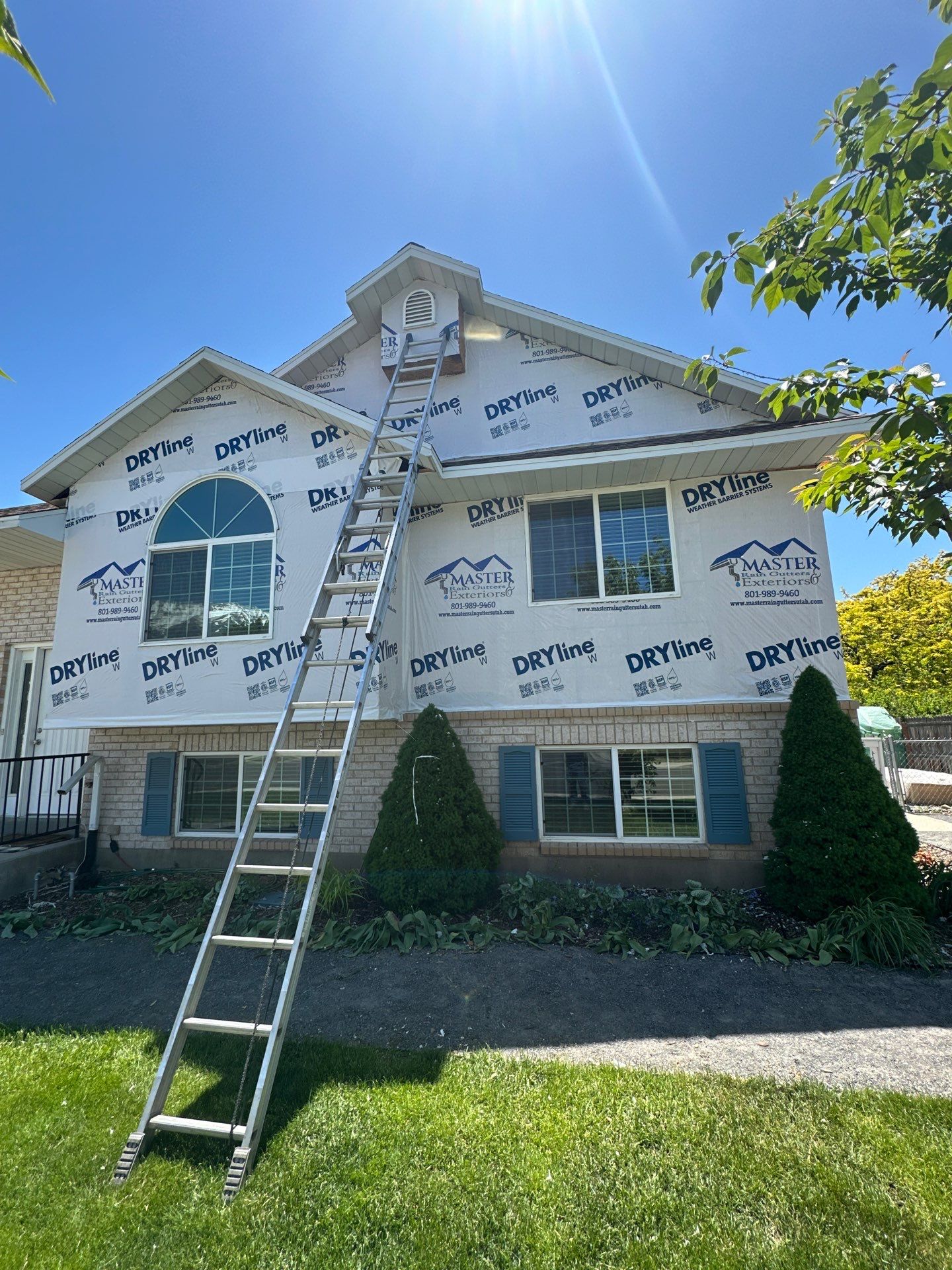 Project in Orem by Master Rain Gutters.