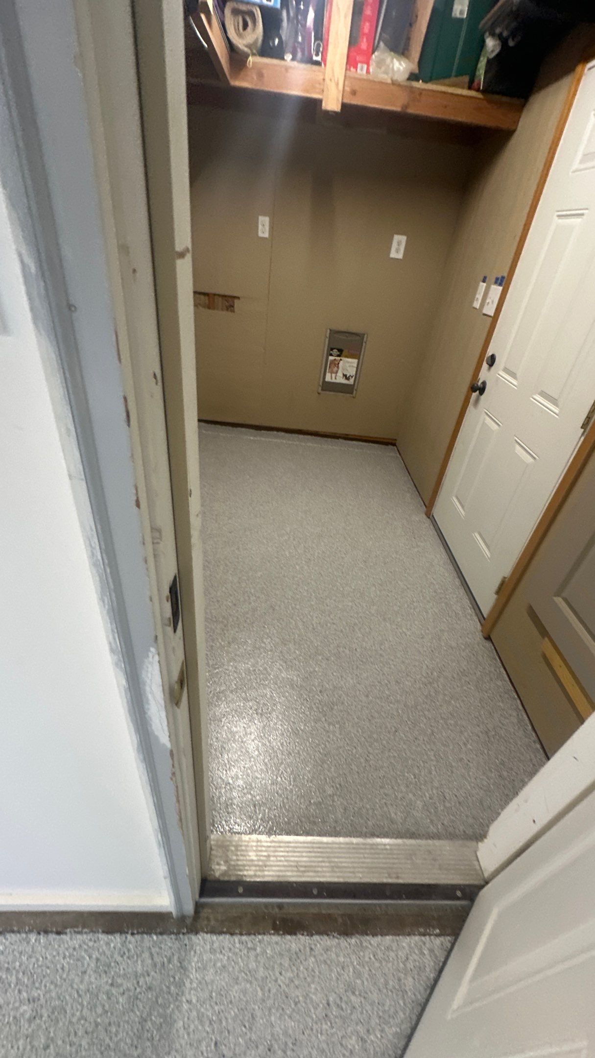 Garage Transformation using 1/8 Tidal Wave by Croc Coatings, LLC