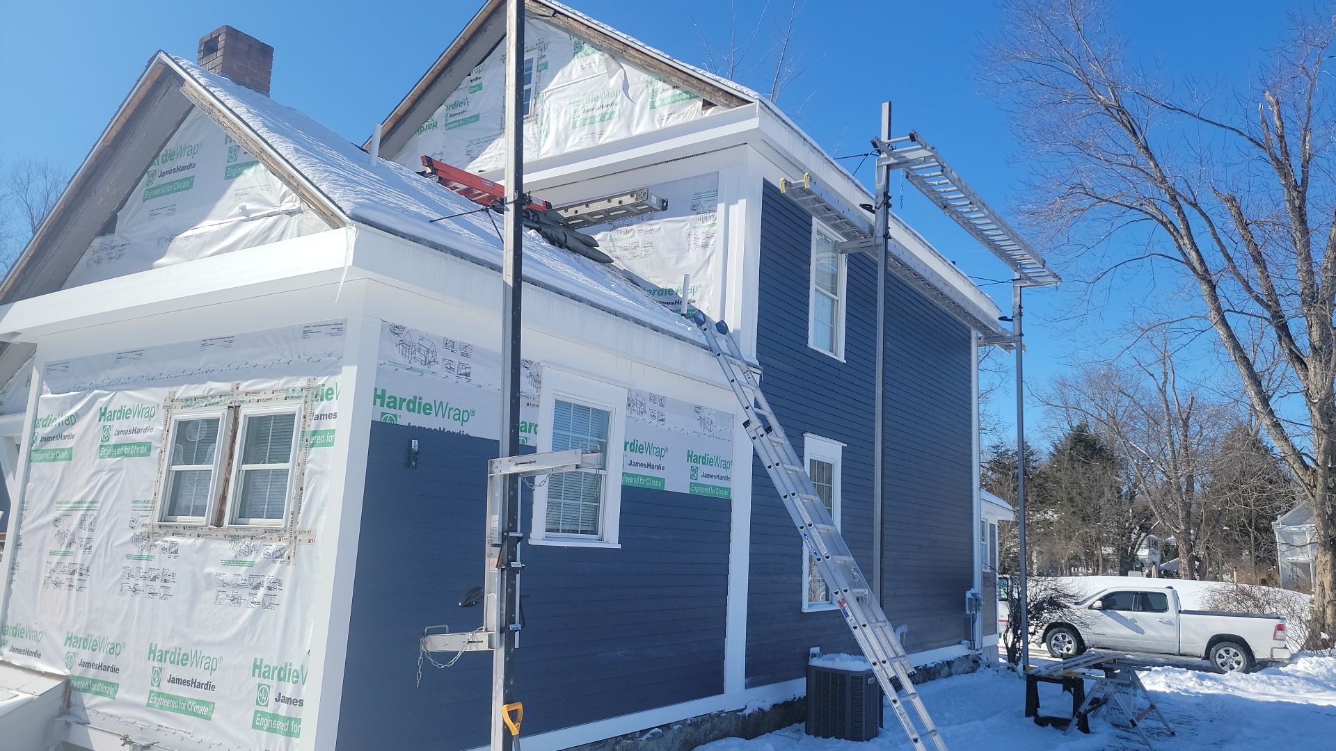 Siding Installation using James Hardie by UBrothers Construction