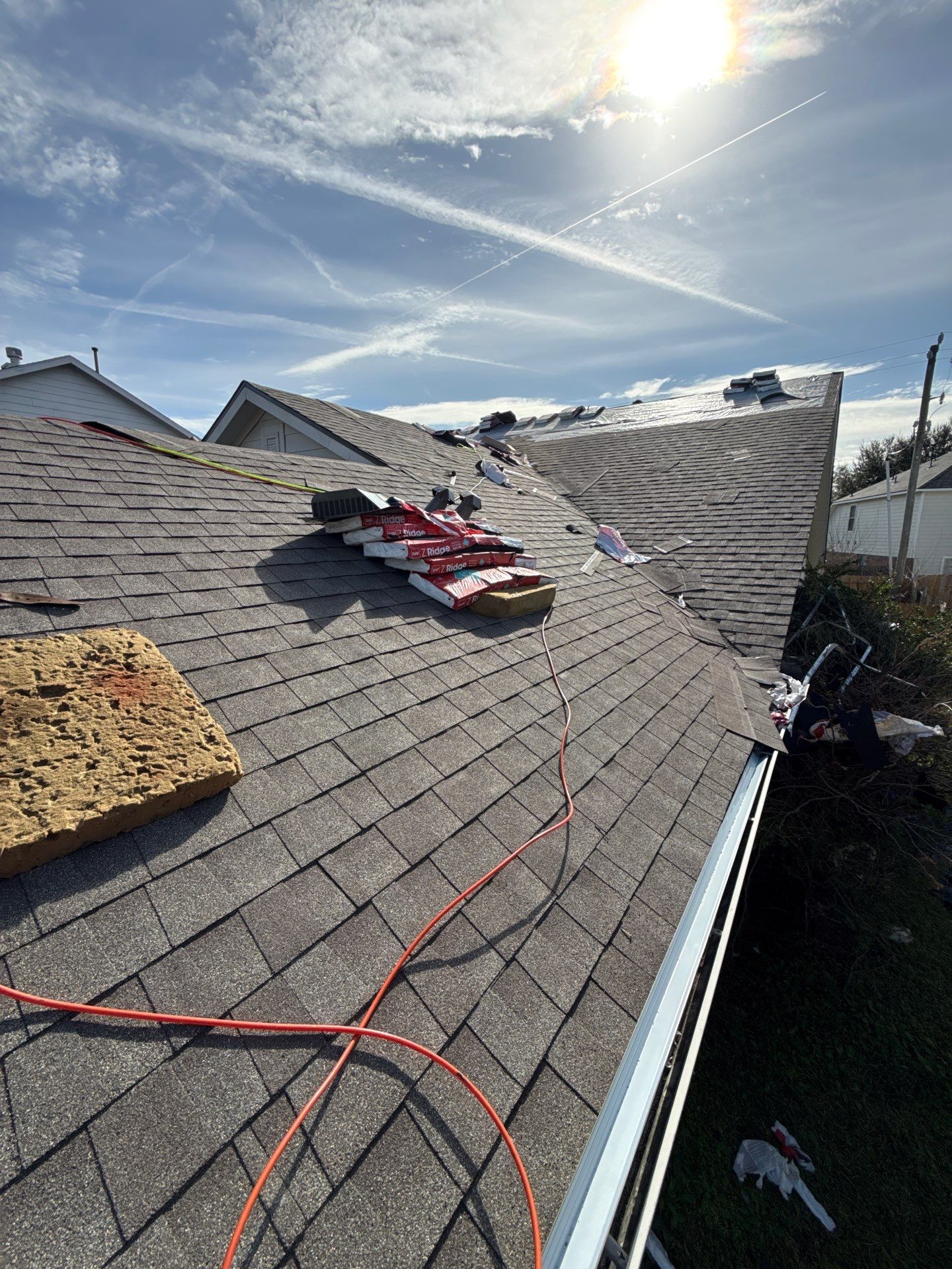 Residential Roof Replacement using GAF NATURAL SHADOW - WEATHERED WOOD by Elite Roofing LLC