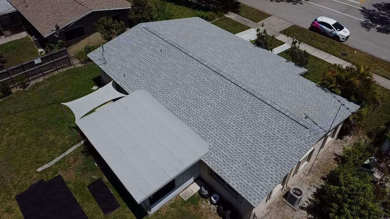  GAF Shingle HDZ Birchwood + Polyglass Flat Roof by City Roofing Inc