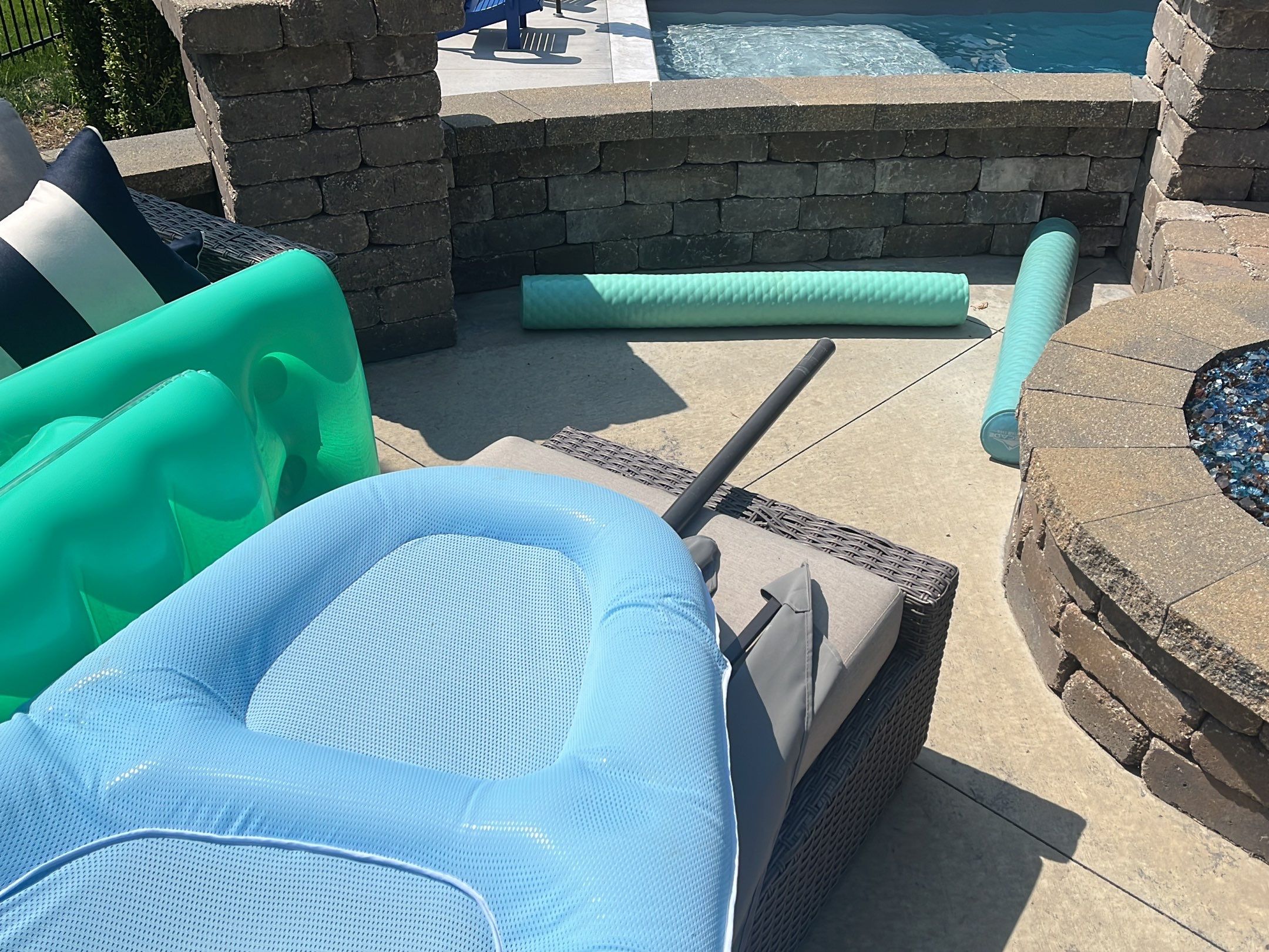 New Pool Overlay - Overland Park, KS by Big Red Decorative Concrete, LLC