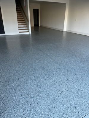 Garage Floor Coating using Cabin Fever