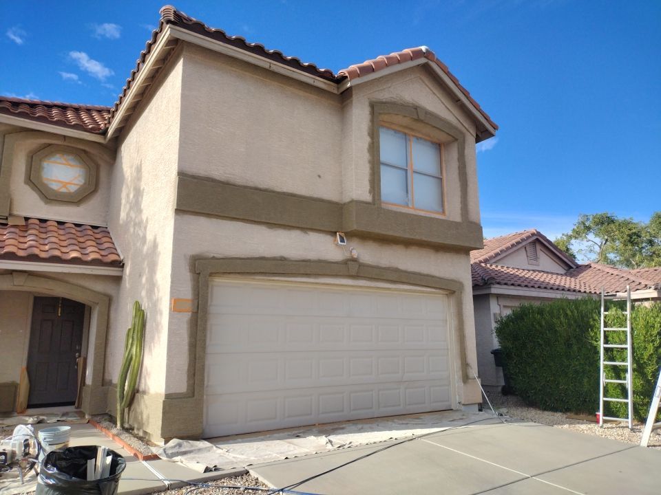 Build Year: 2000; 1950 s.f.; Residential Single Family Home in Phoenix AZ 85024 by Crash of Rhinos Painting & Garage Floors