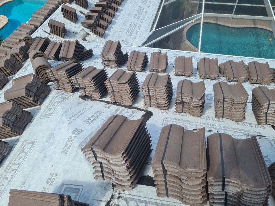 Residential Roofing Installation using Eagle Roofing Tile by BLUES BROTHERS ROOFING