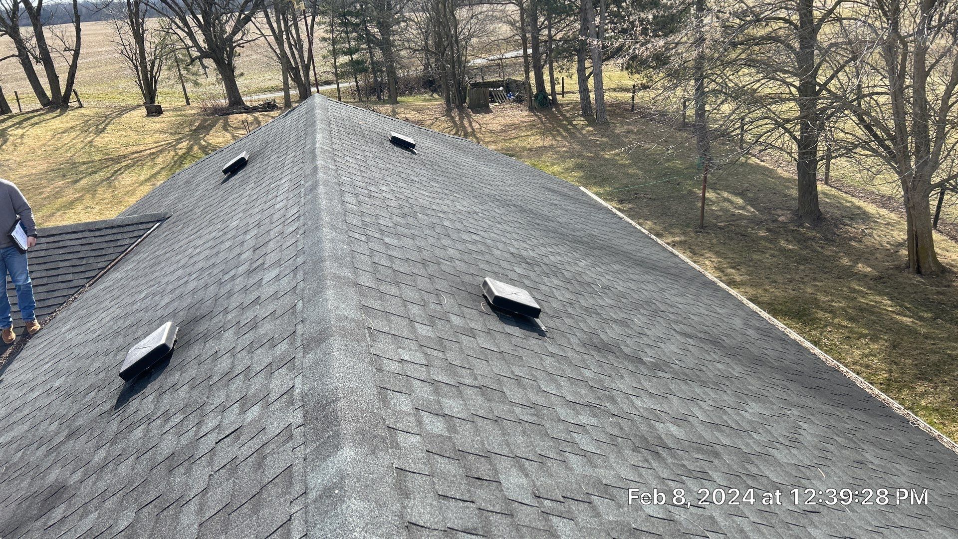 Residential Roofing Installation using Timberline HDZ Shingles - Charcoal by RoofX 