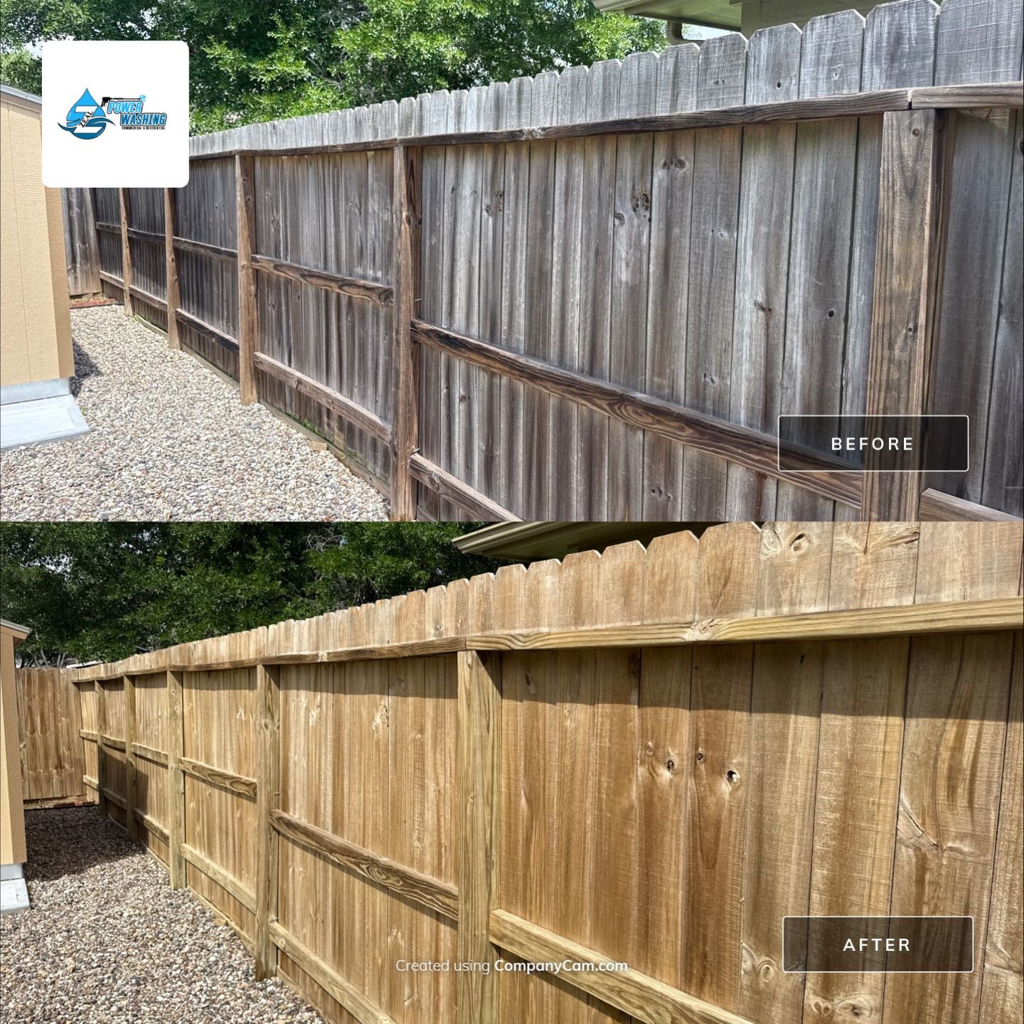 Night and day difference! by Zeal Power Washing