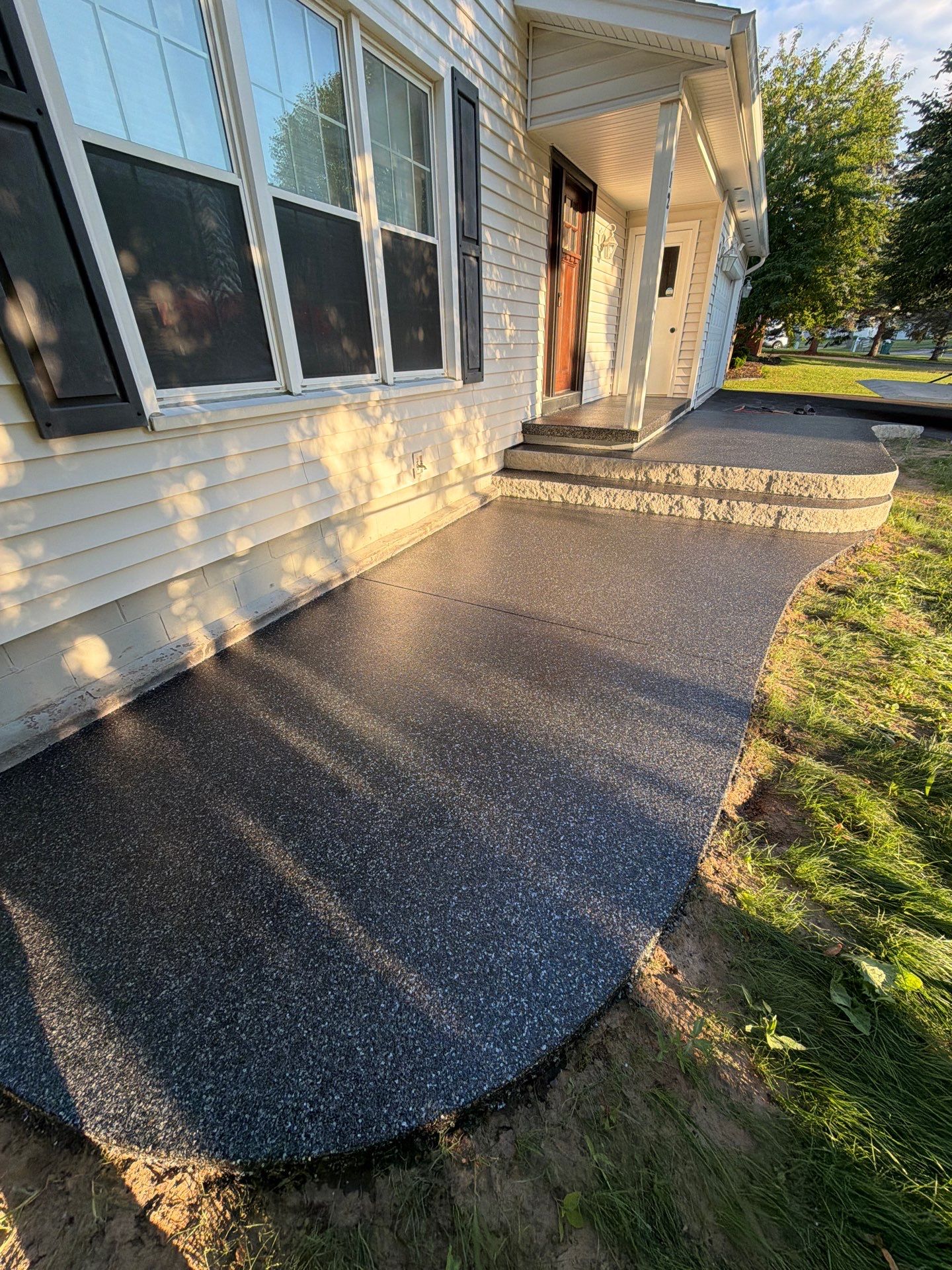 Vintage Galaxy Stoop Coating by NG Masonry & Construction LLC