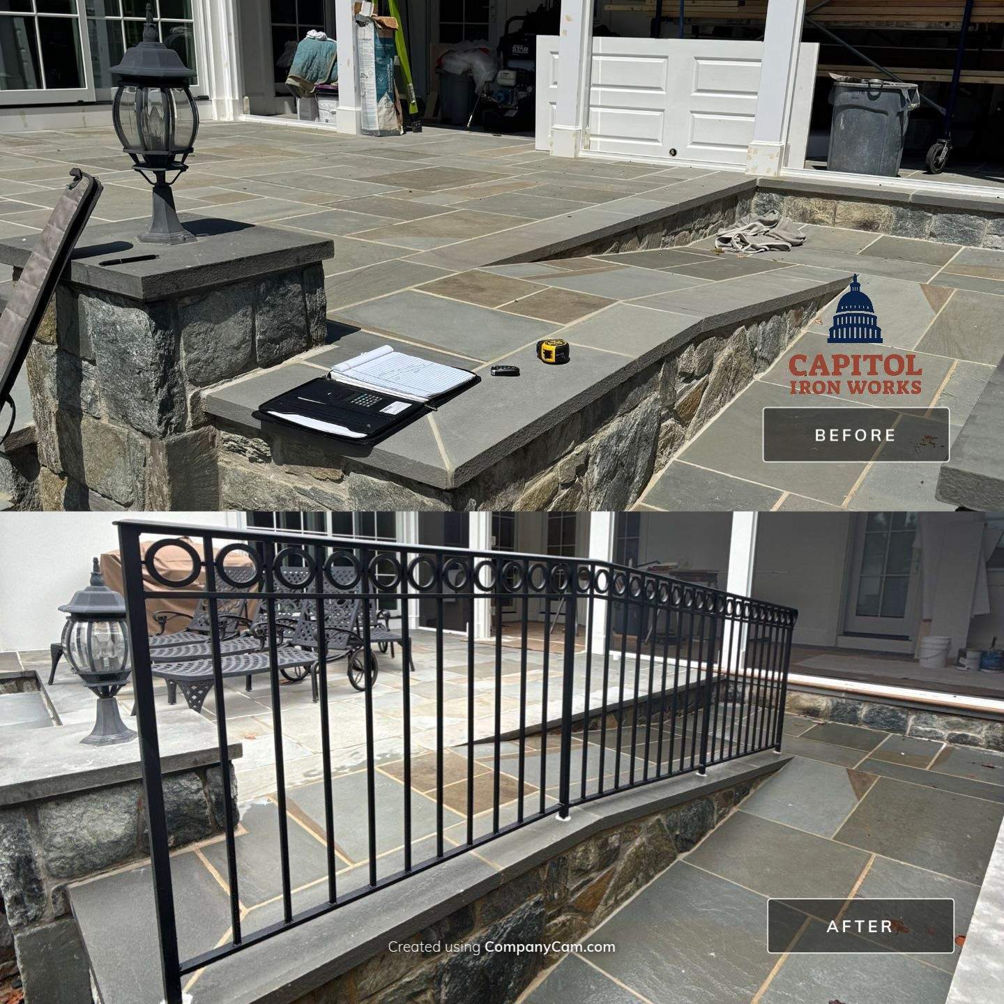 Project in Potomac by Capitol Iron Works
