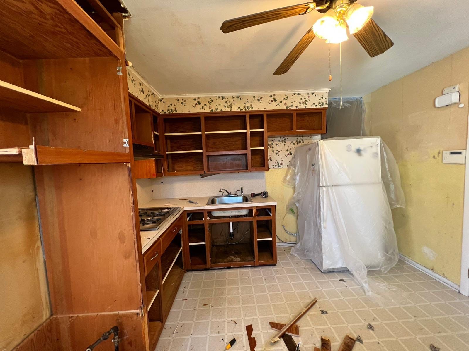 Kitchen Remodel using Cabinets by Home Concepts Construction