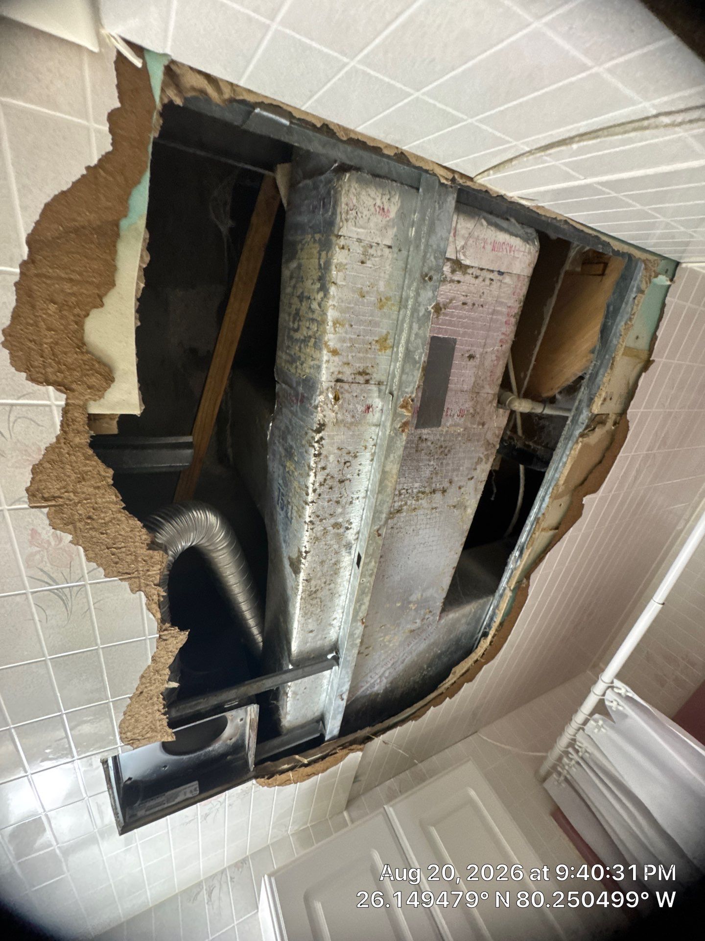 Water Damage Mitigation and Thermal Inspection in Plantation by SuperClean 