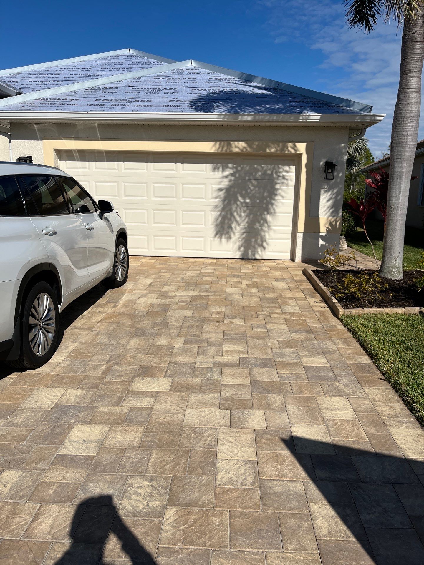 Residential Roofing Installation using Bel Air , Boca Cream by Durabilis Roofing INC