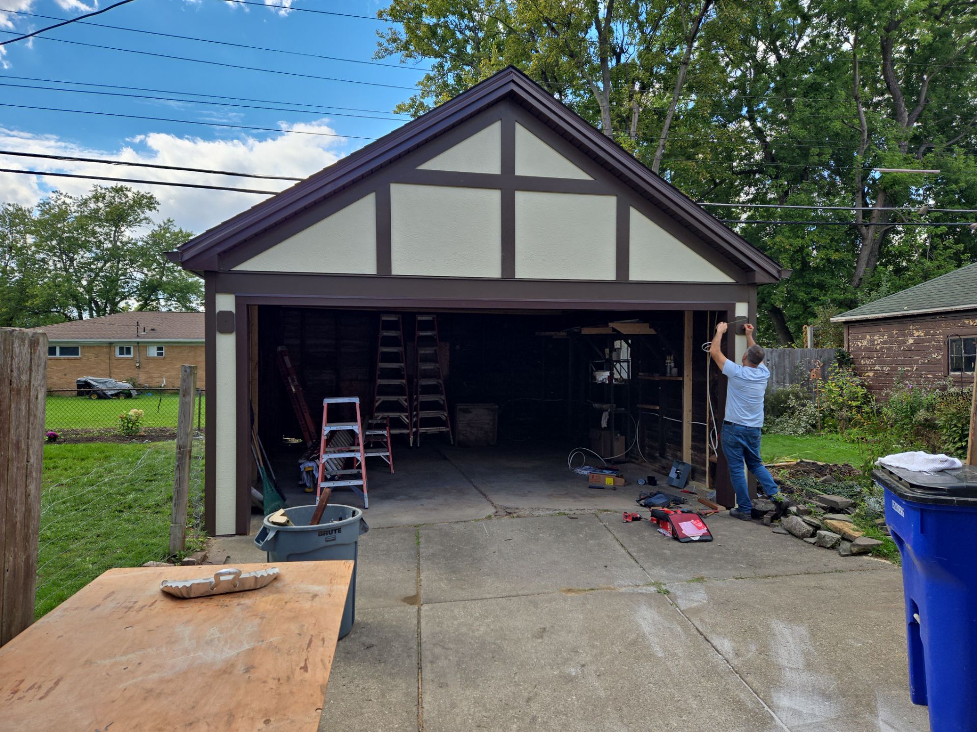 Garage Roof by Ivy Lea Construction