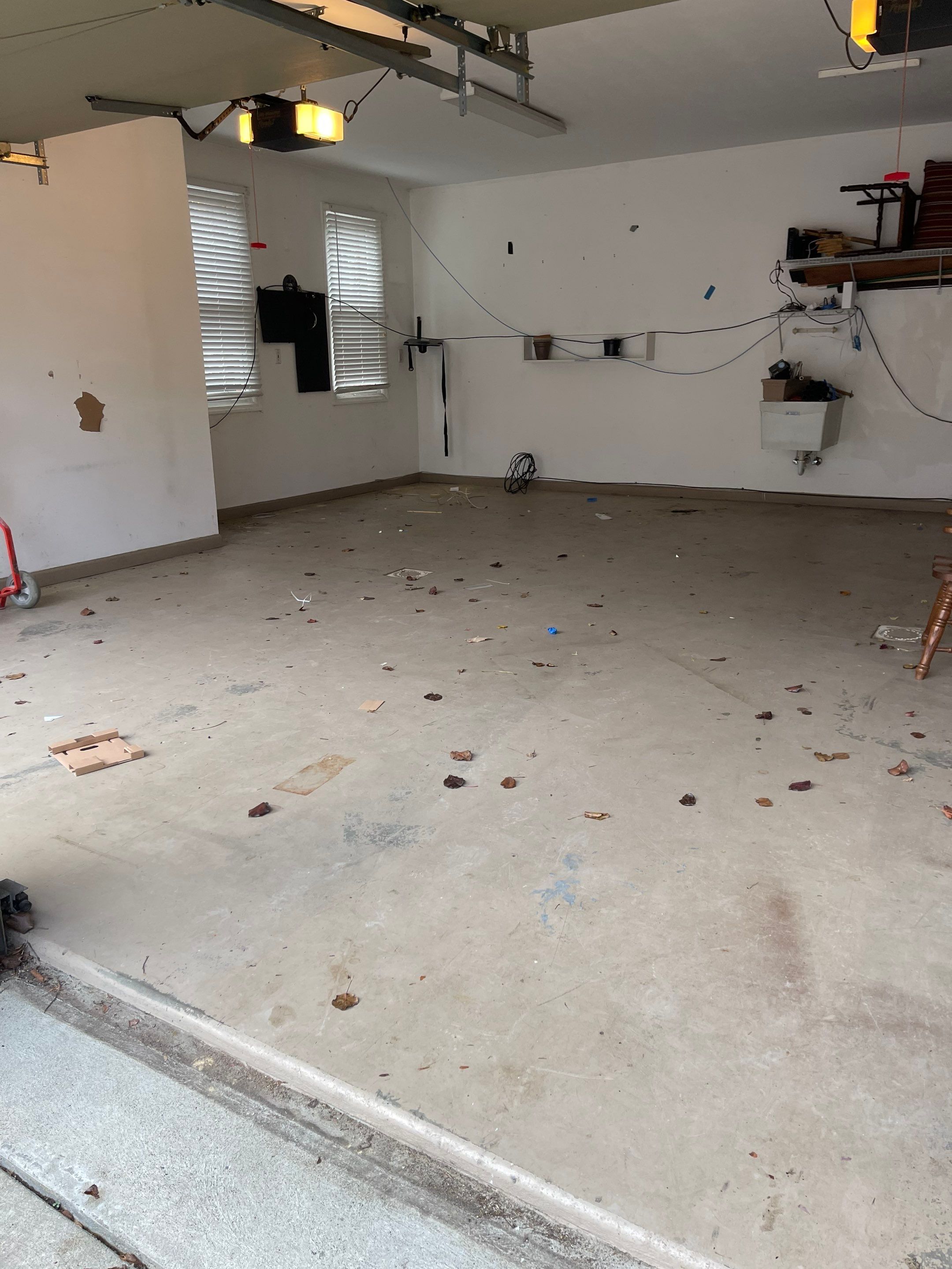 Garage + Porch Project in Canonsburg by Floors in a Day, Inc