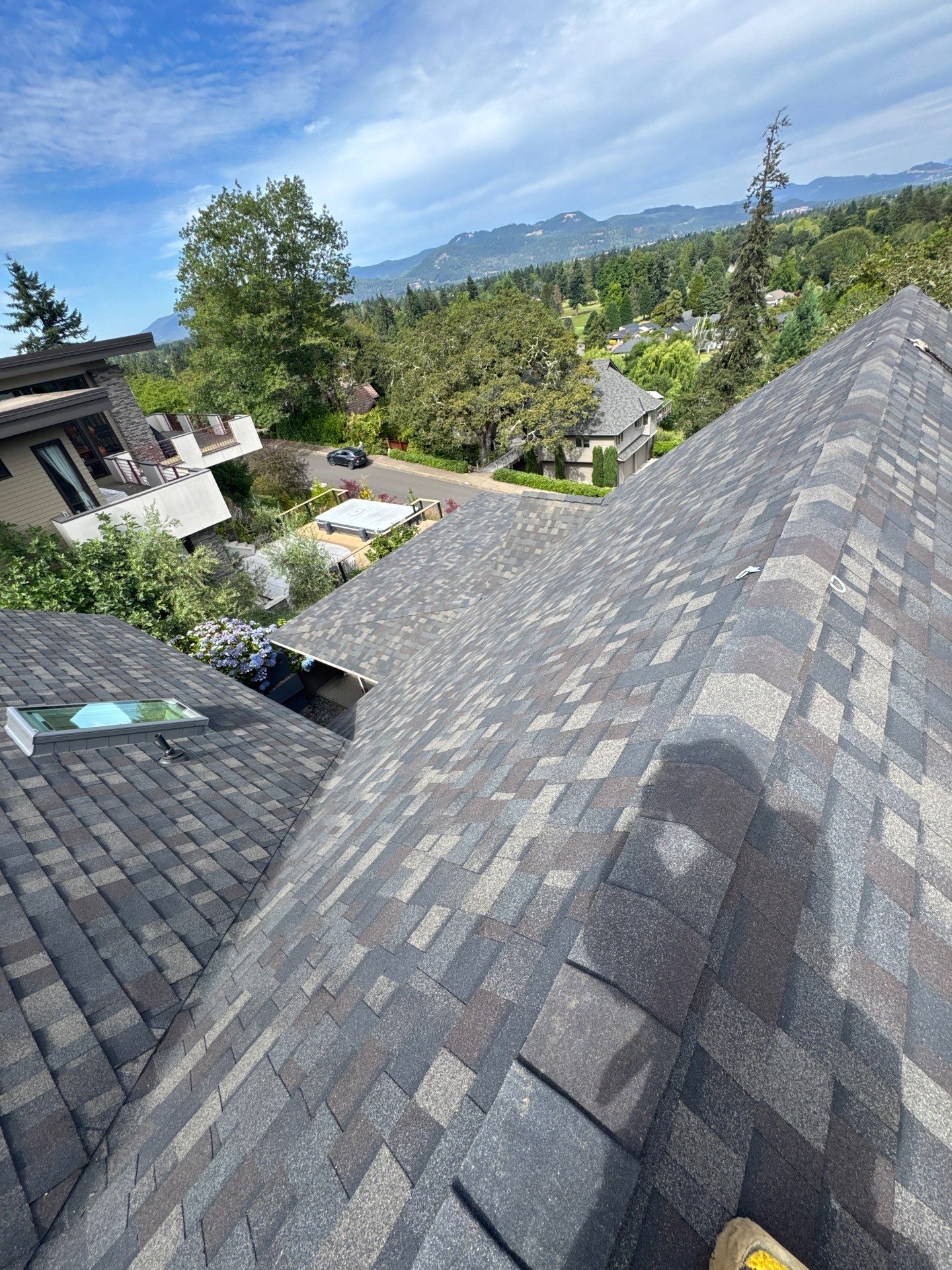 Complete Architectural Shingle Reroof and OSB Decking Repair in Eugene by BEST Roofing & Waterproofing