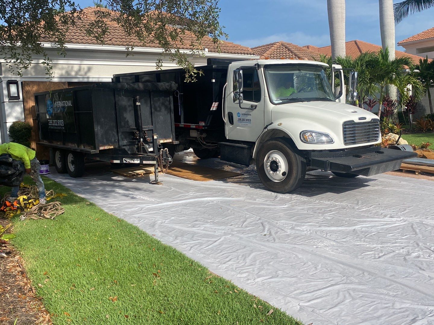 Residential Roofing Installation using Concrete Tile in West Bay Country Club by International Roofing
