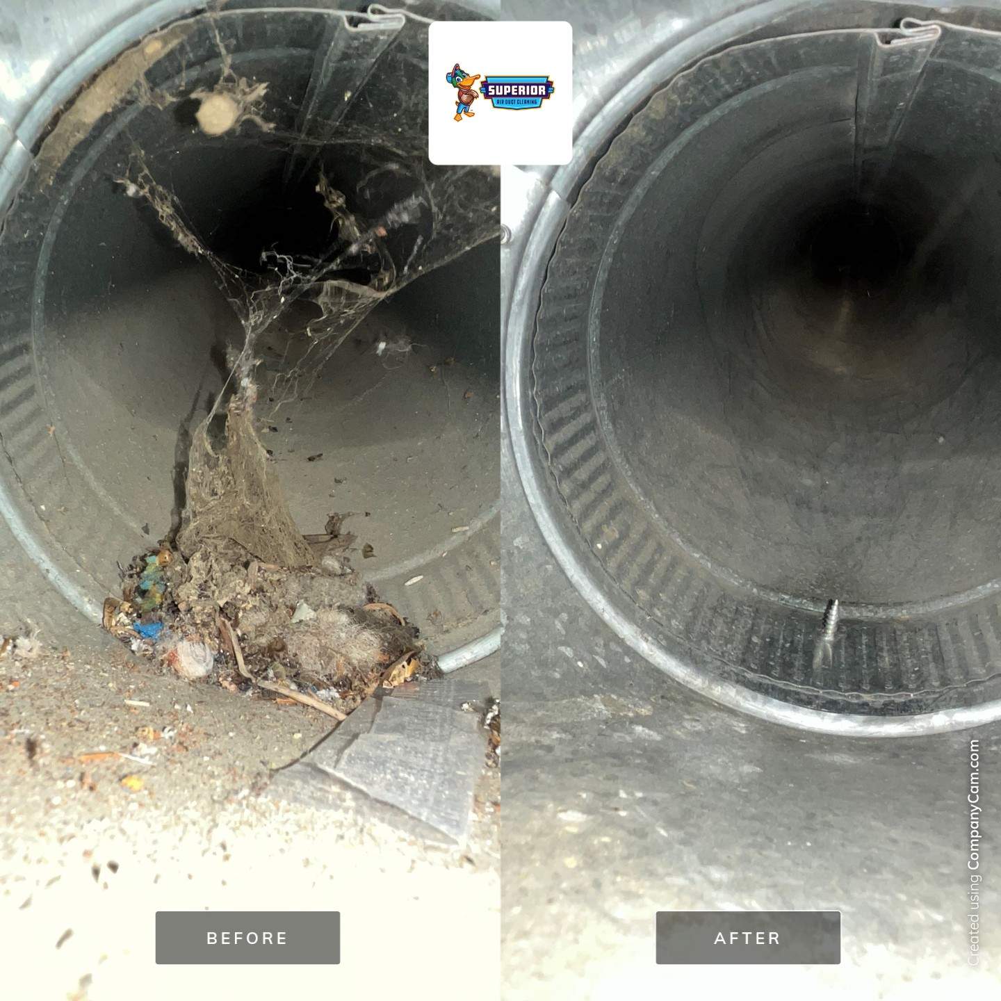 Air Duct Cleaning With a Vacuum Truck in East Palestine, OH by Superior Air Duct Cleaning