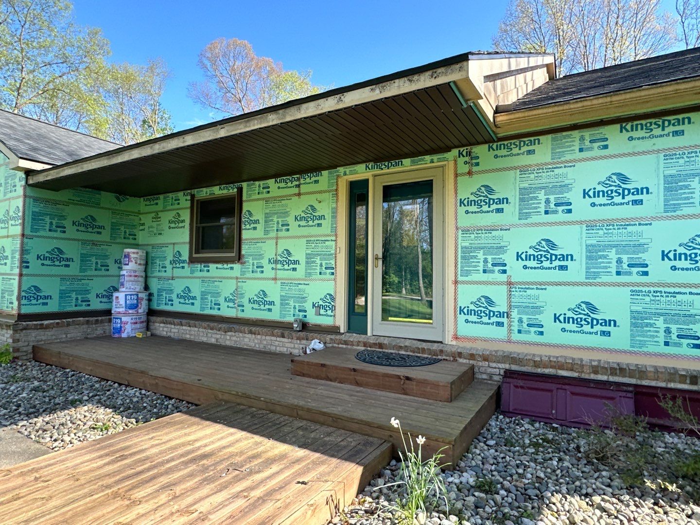 Siding Replacement using Alside S7 Cedar Mill Grain Composite by 180 Contractors