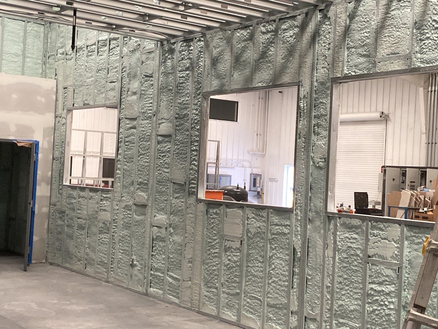 Spray Foam Insulation using Demelek Spray foam by Straight Edge Roofing Inc