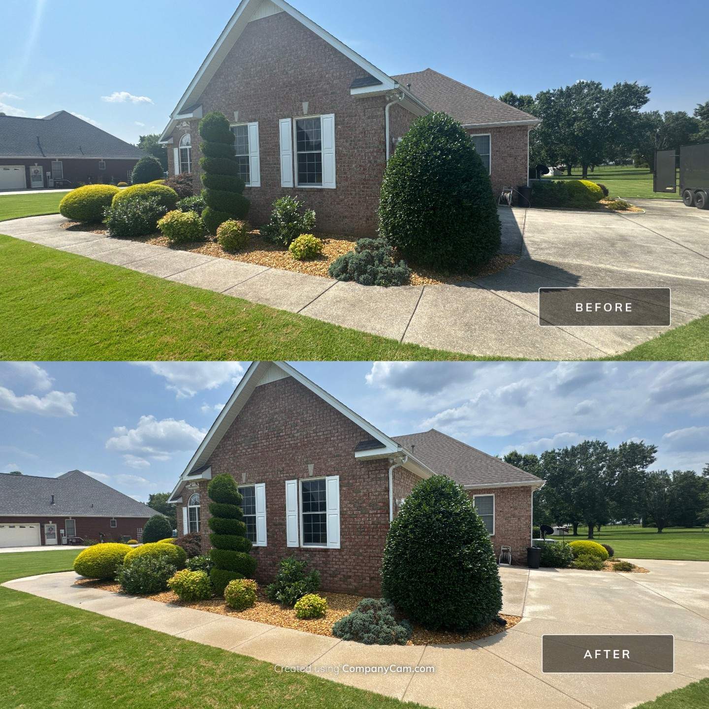 John's Driveway by Mr. Mister Power Washing