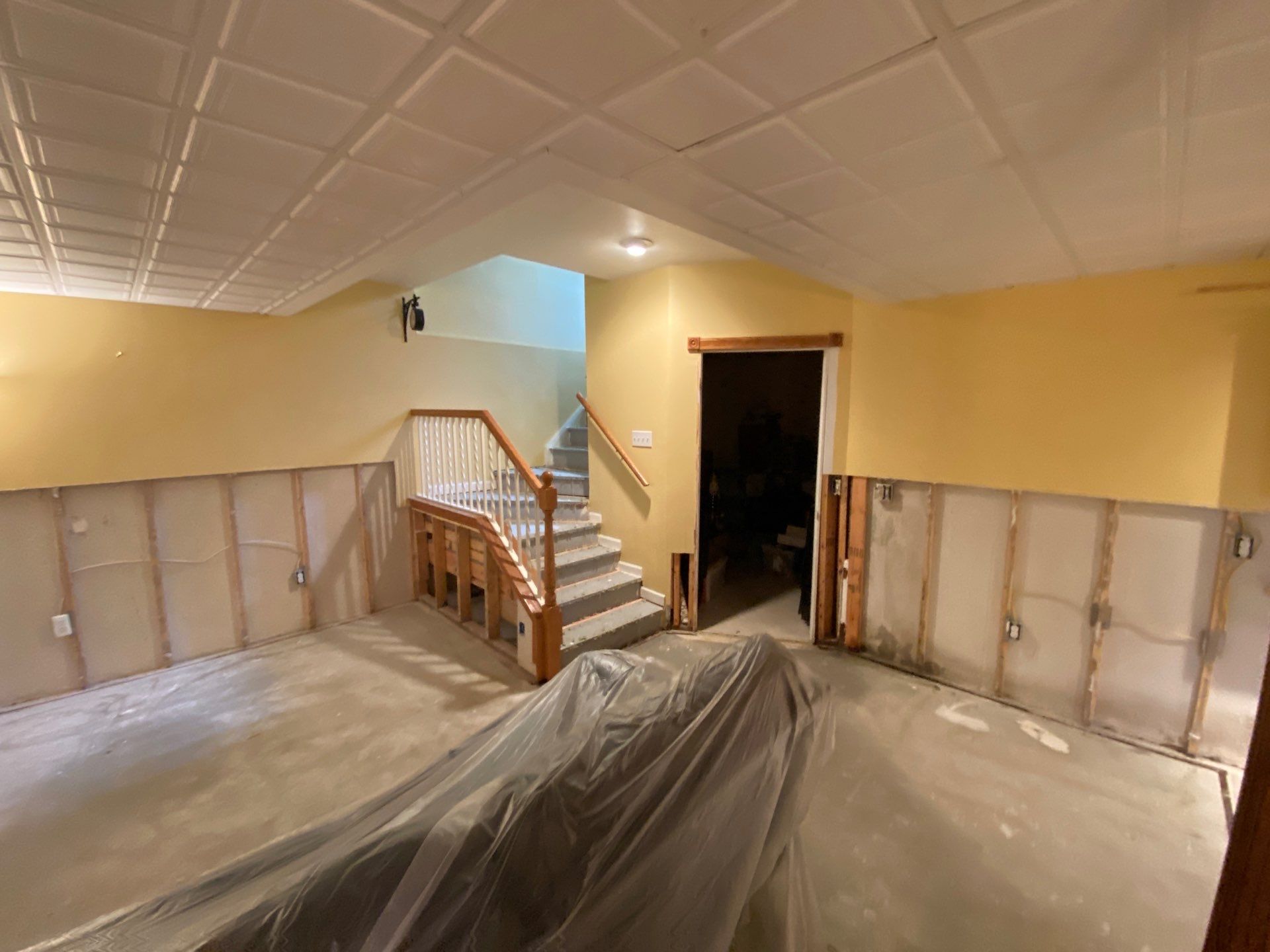 Project in Novi by EzDry Water Mitigation & Property Restoration