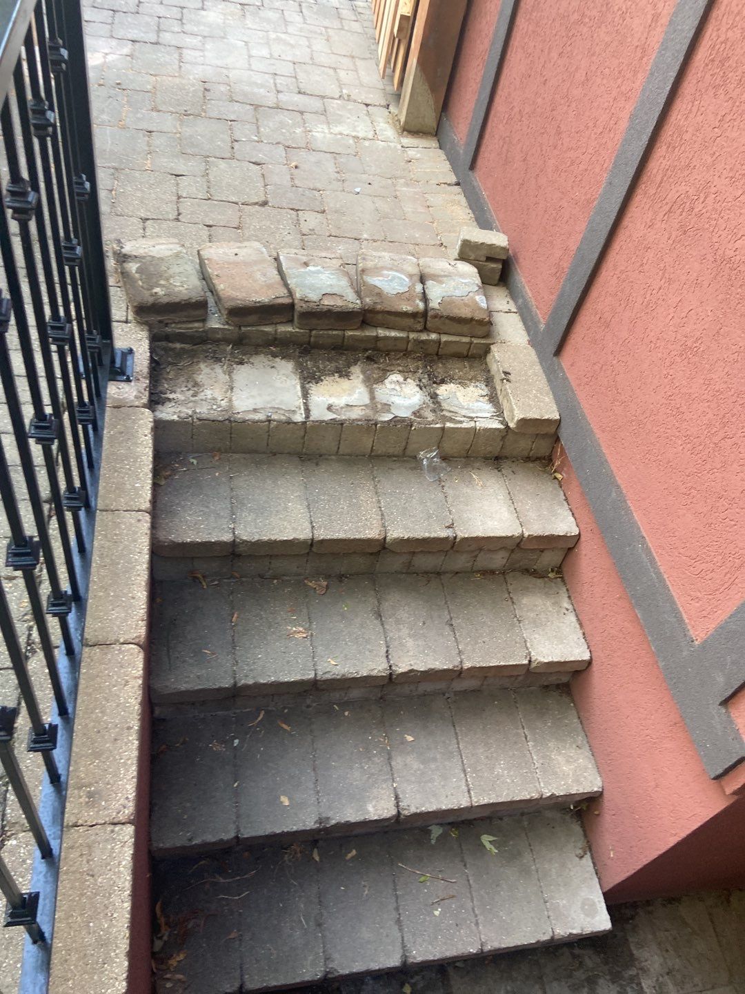 Brick paver clean, sand and seal.  using Surebond SB-1300 by Northern Power Washing LLC.