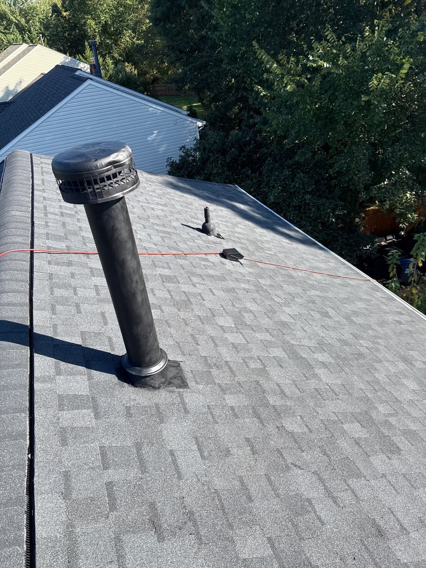 Gainesville: Residential Roof Replacement with CertainTeed Landmark in Moire Black  by RM Banning, Inc.