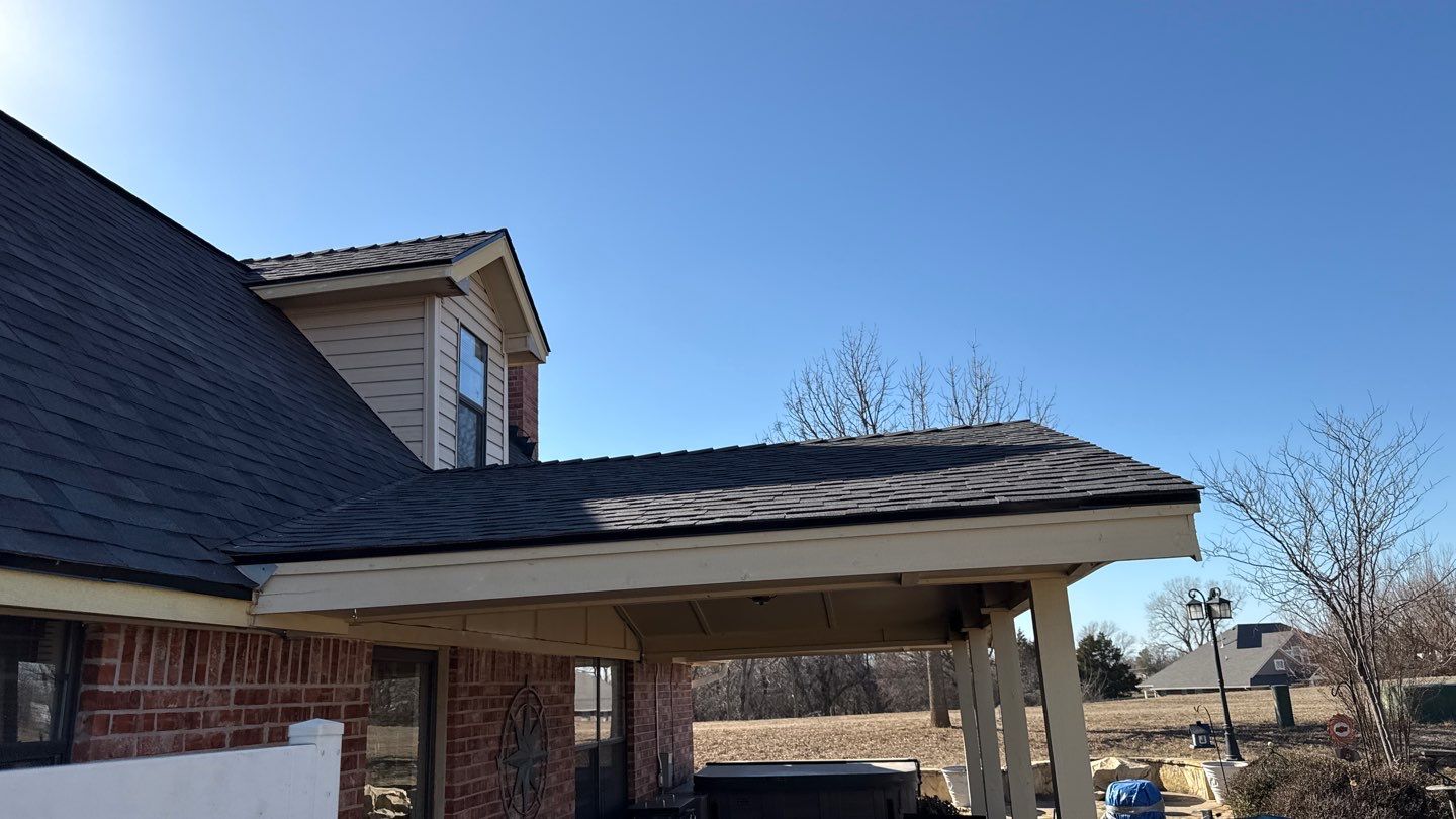 roof replacement & sun tunnel installation in Crescent by McCann's Roofing and Construction