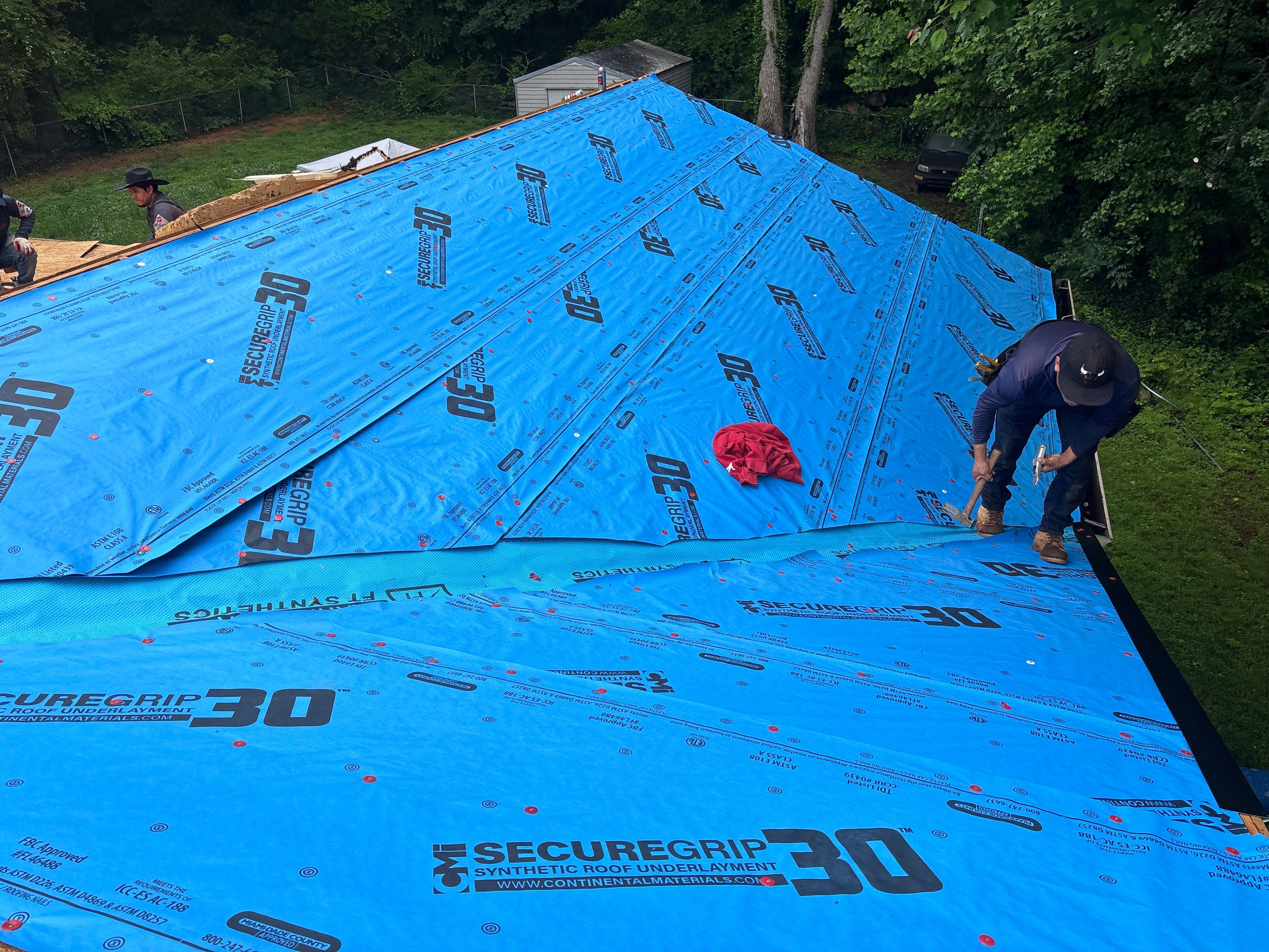 Roof replacement by Deerfield Roofing LLC