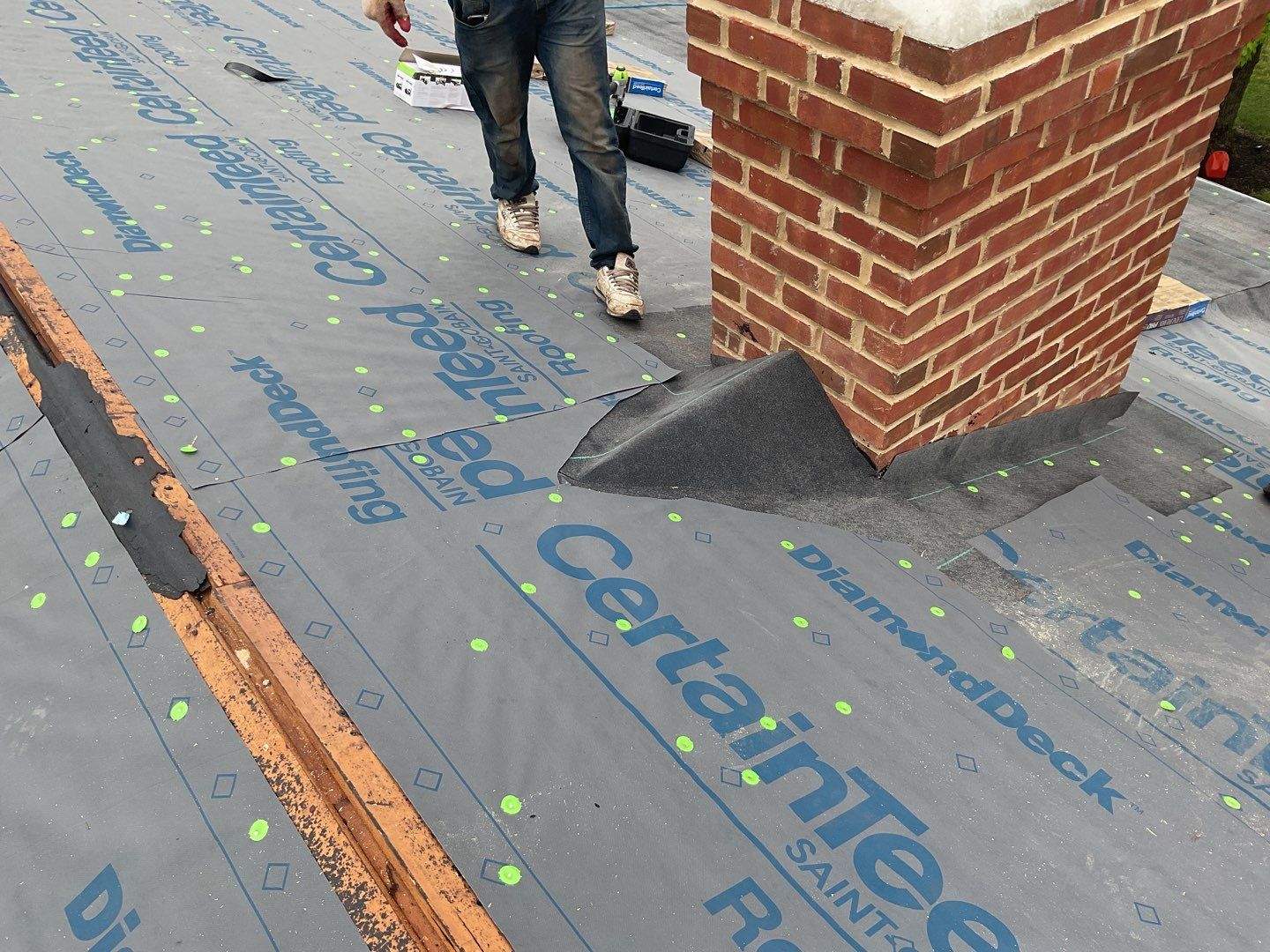 Residential Roofing Installation using CertainTeed Shingles by Alpha Design Services