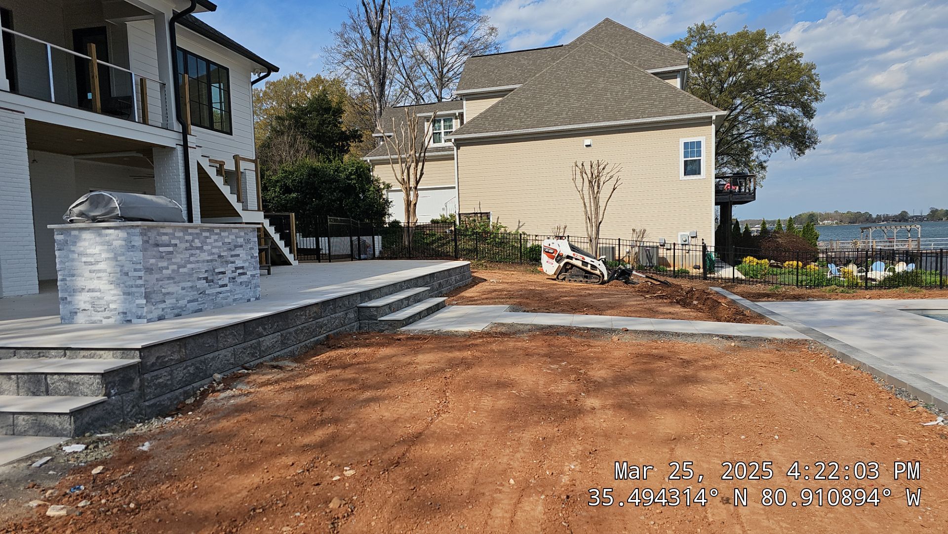 Hardscape Installation using Irrigation by Carolina-Metro Landscape, Inc