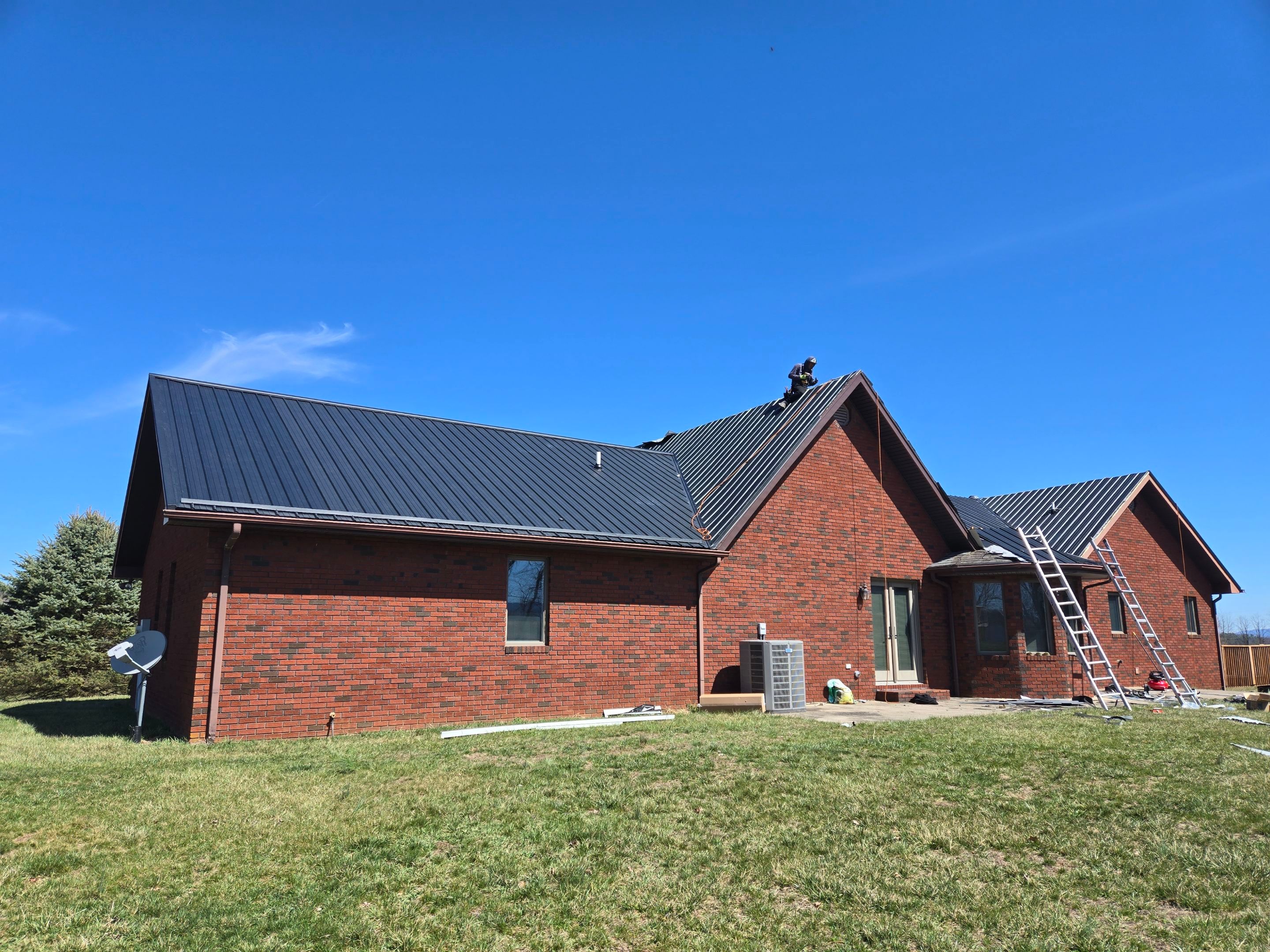 Black Frost 26 Gauge by Omnia Roofing