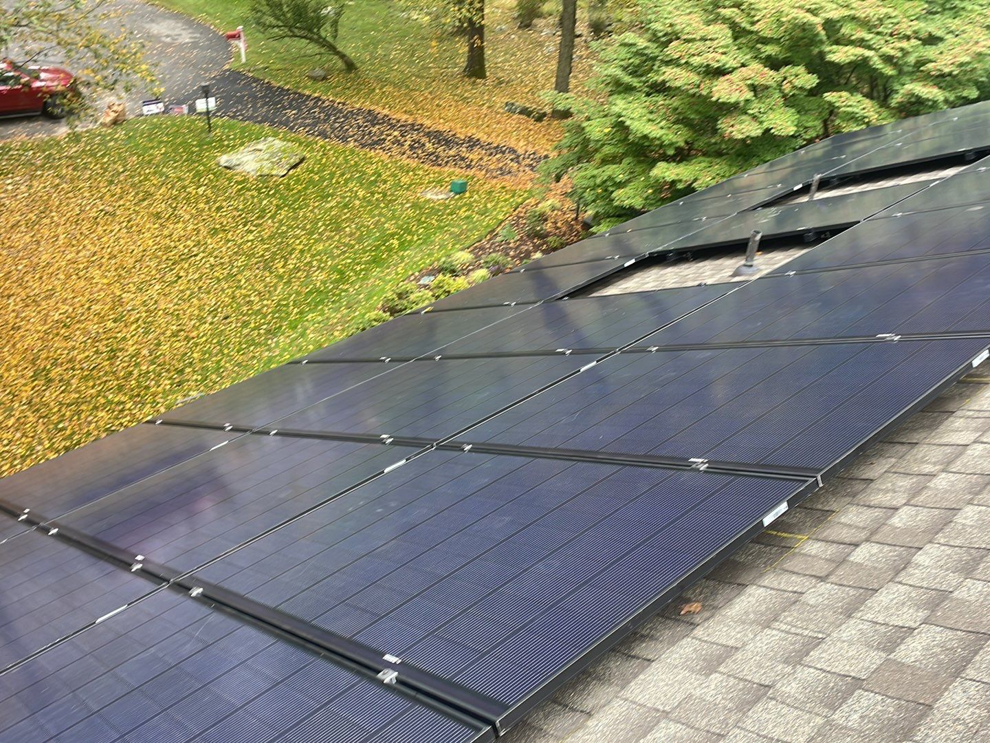 Solar Panel Installation using Solar Panels by Infinity Solar Systems