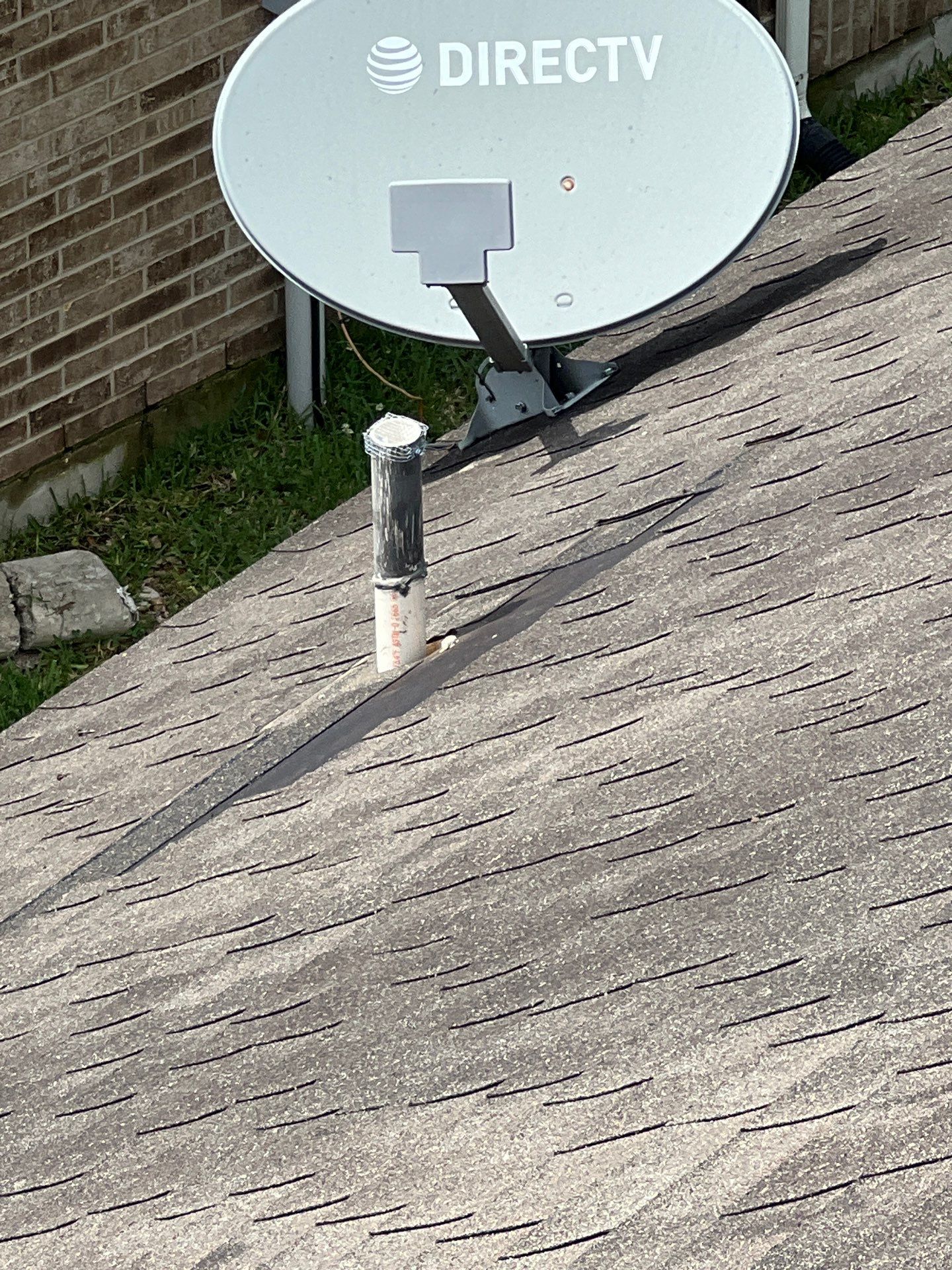 Hail Damage using Owen's Corning Duration (Lifetime) Shingles by Roof Repair Company