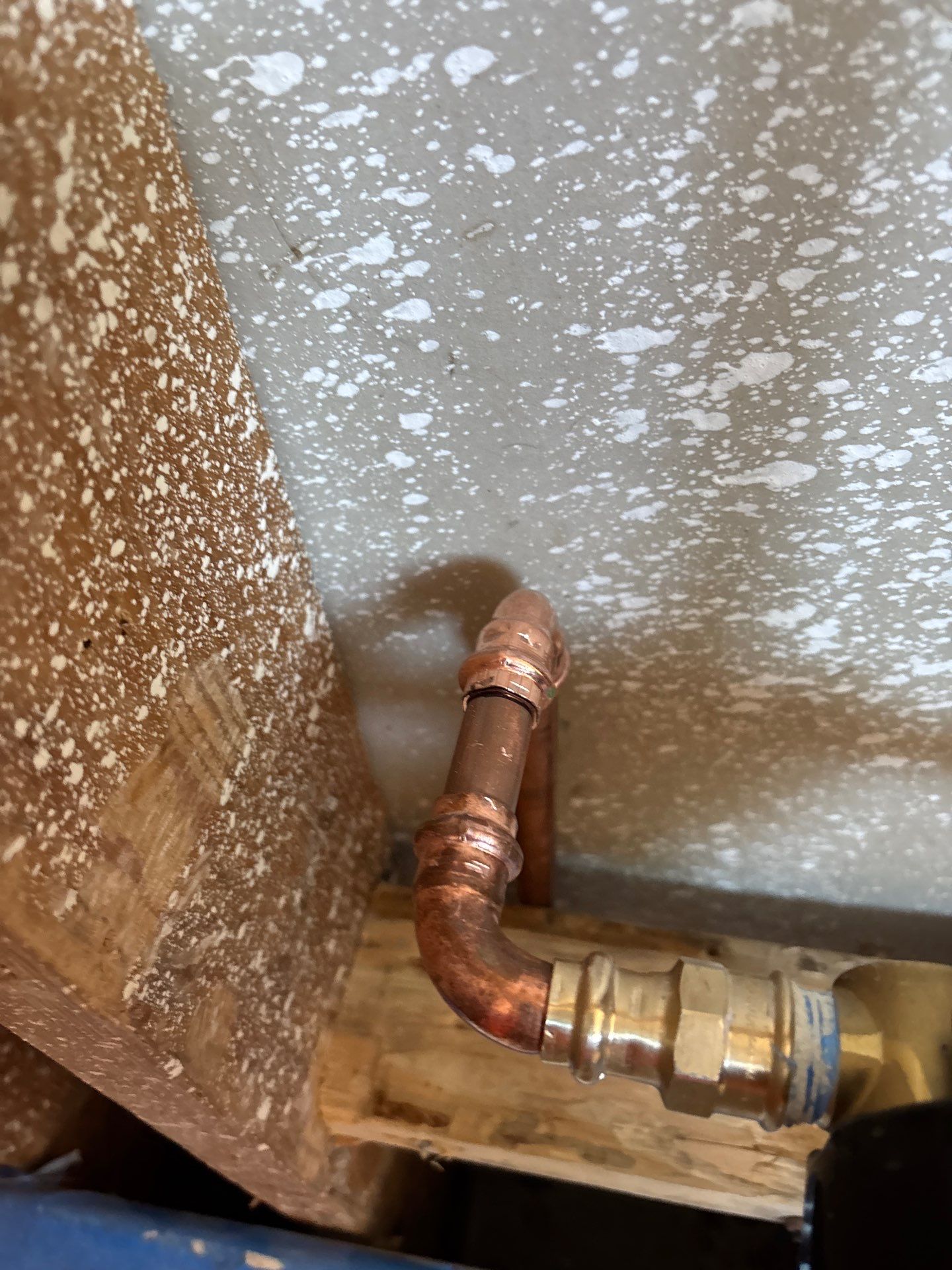 Installing Water Pipe for Shower by Us Plumbing