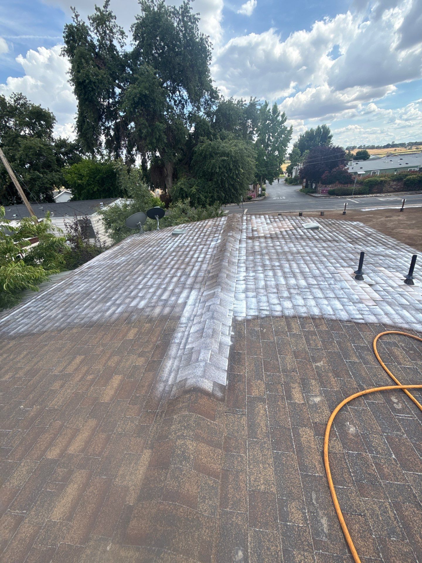 Roof Rejuvenation using Roof Maxx Treatment by Roof Maxx of Folsom