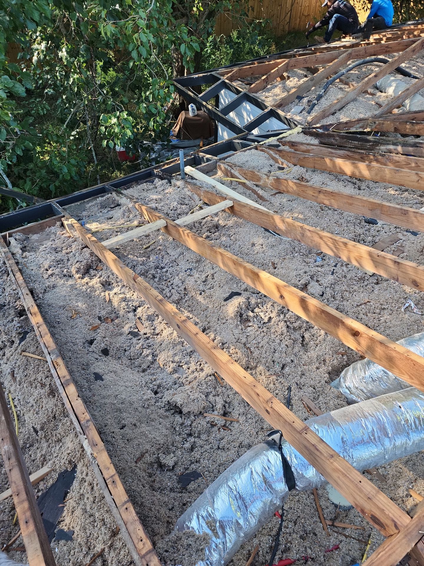 Residential Roofing Installation using Owen's Corning Duration (Lifetime) Shingles by Roof Repair Company